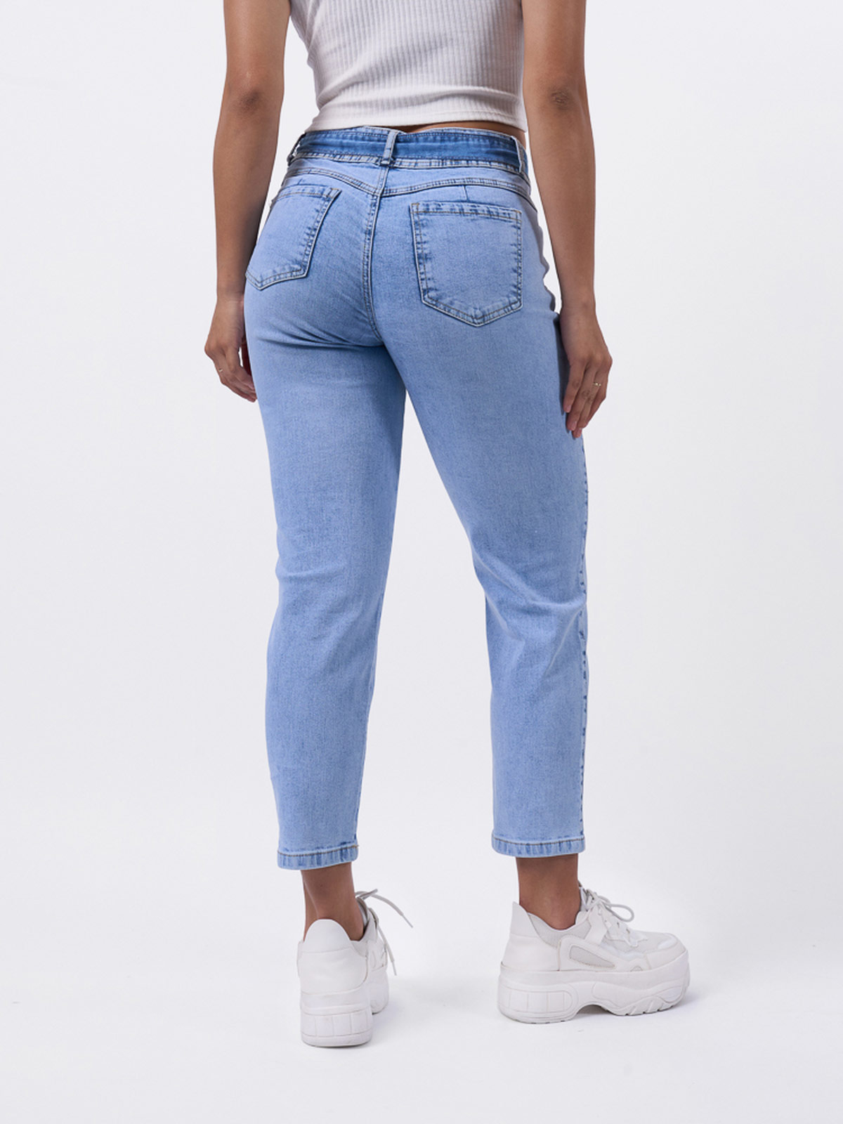 JEANS ALGODÓN SLOUCHY MUJER BRONCO GARAZI - 3