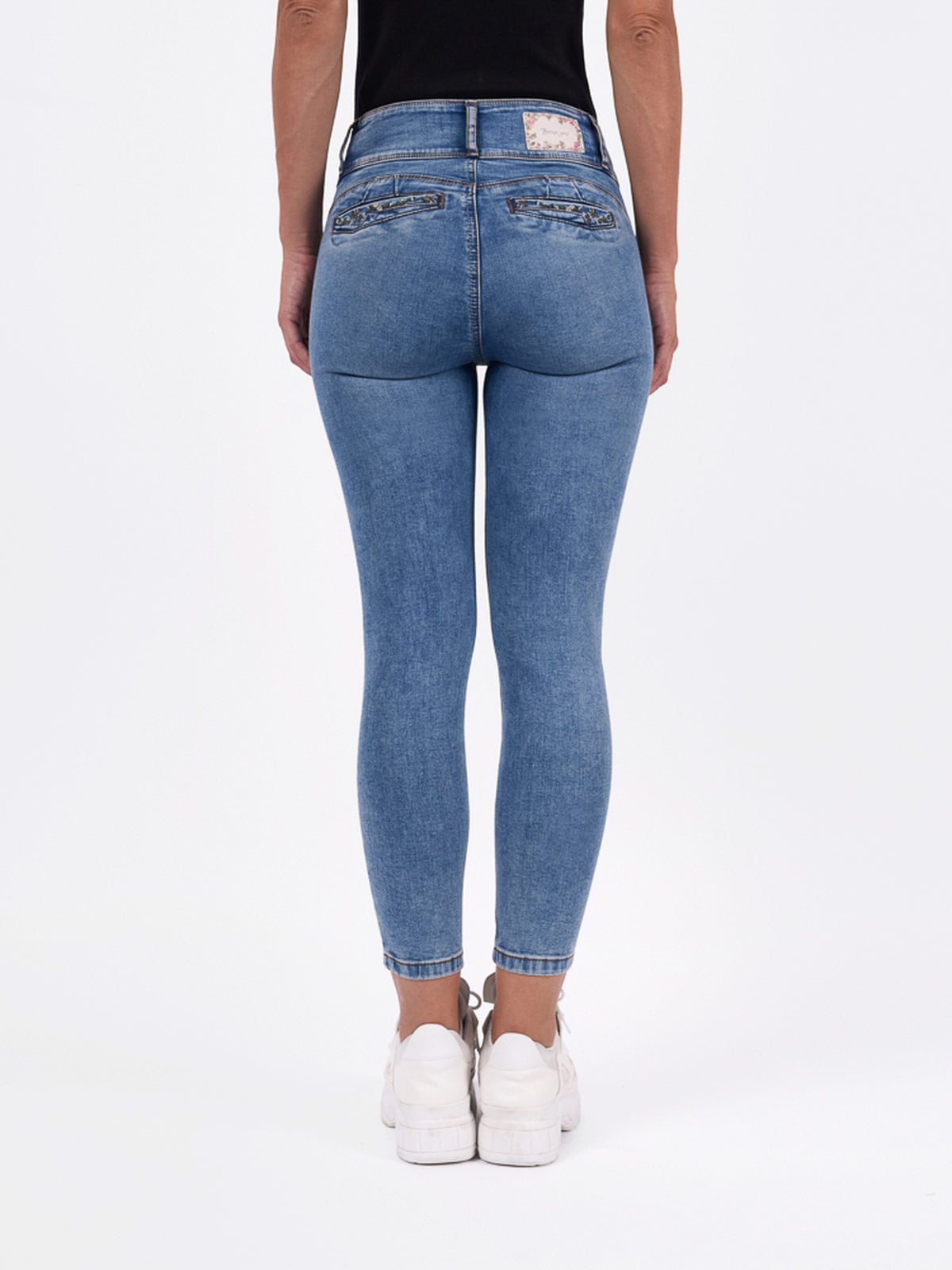 JEANS ALGODÓN SKINNY MUJER BRONCO CRISTAL - 3