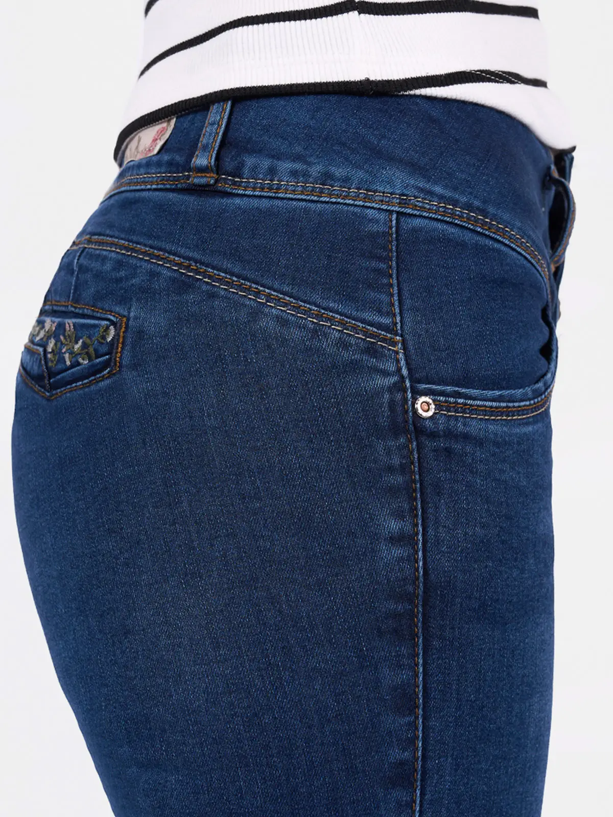 JEANS ALGODÓN SKINNY MUJER BRONCO CRISTAL - 4