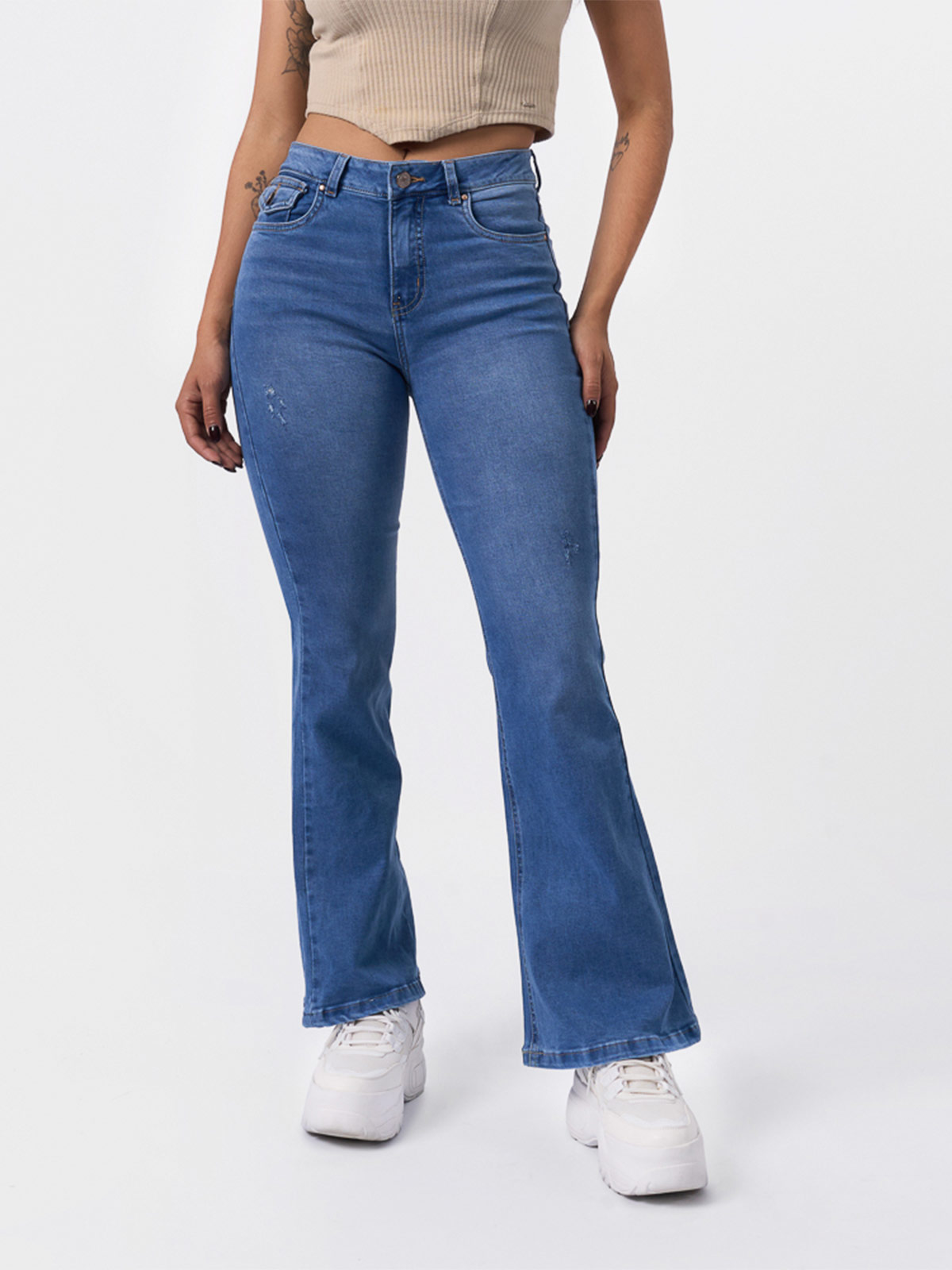 JEANS MUJER MACHINE FLAVIA - 2
