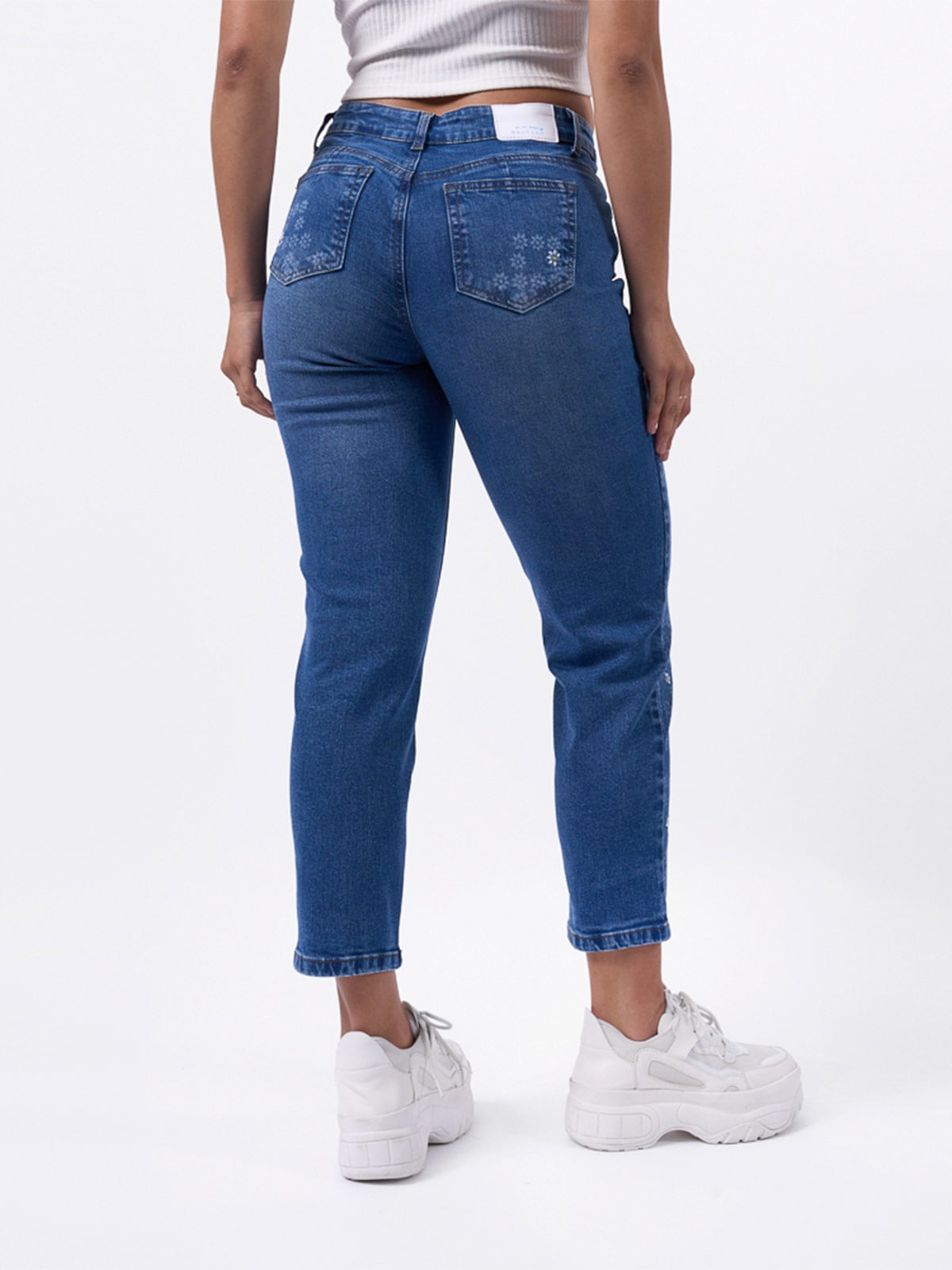JEANS MUJER MACHINE GUENDY - 3