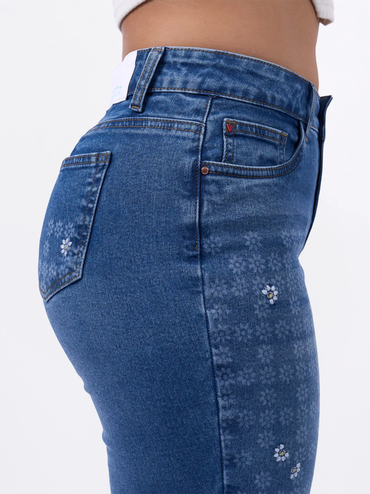 JEANS MUJER MACHINE GUENDY - 4