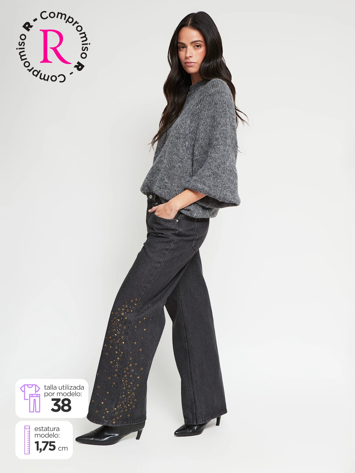 JEANS REGULAR MUJER INDEX - 1