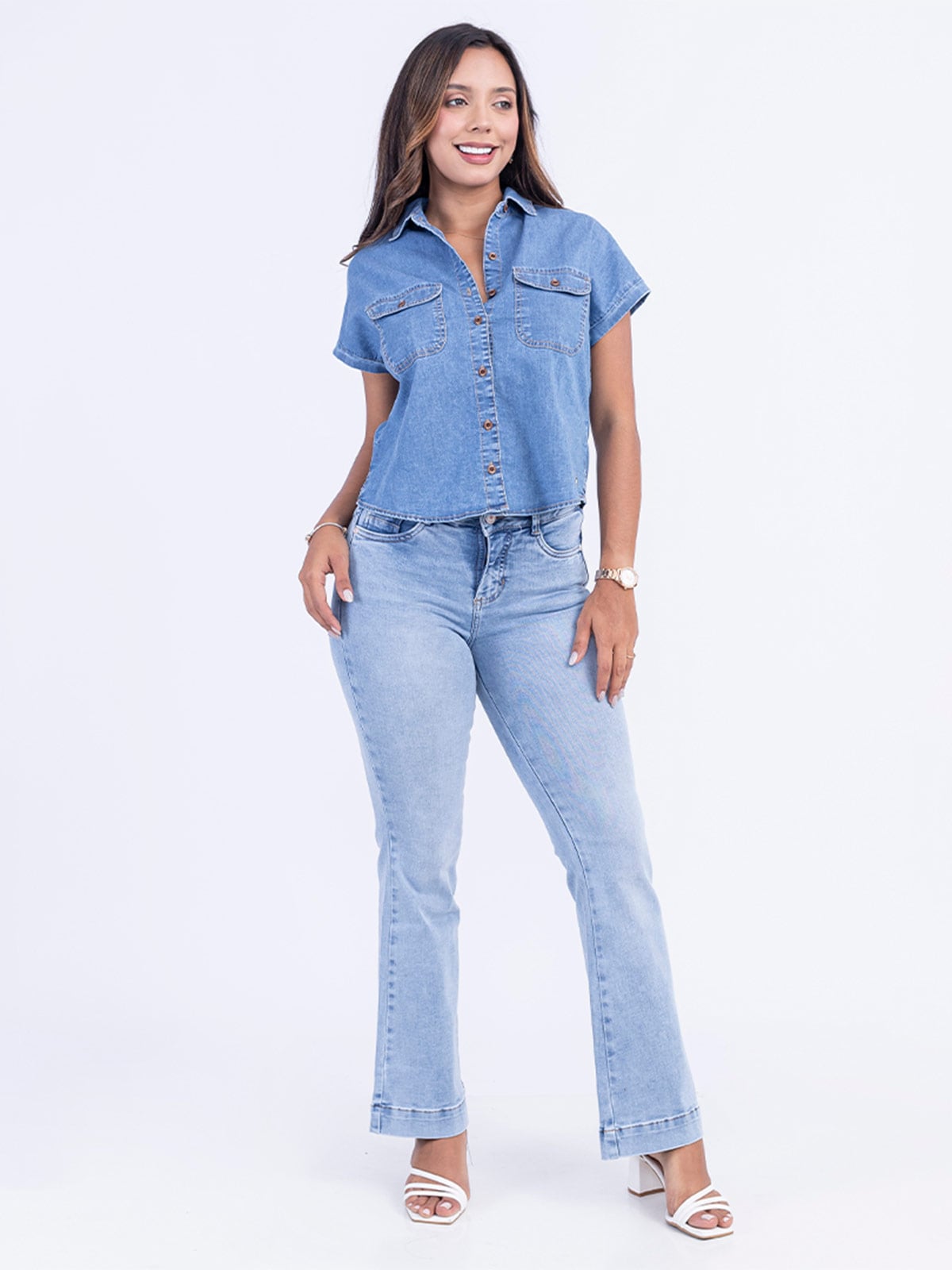 JEANS MUJER SODA BLUES - 1