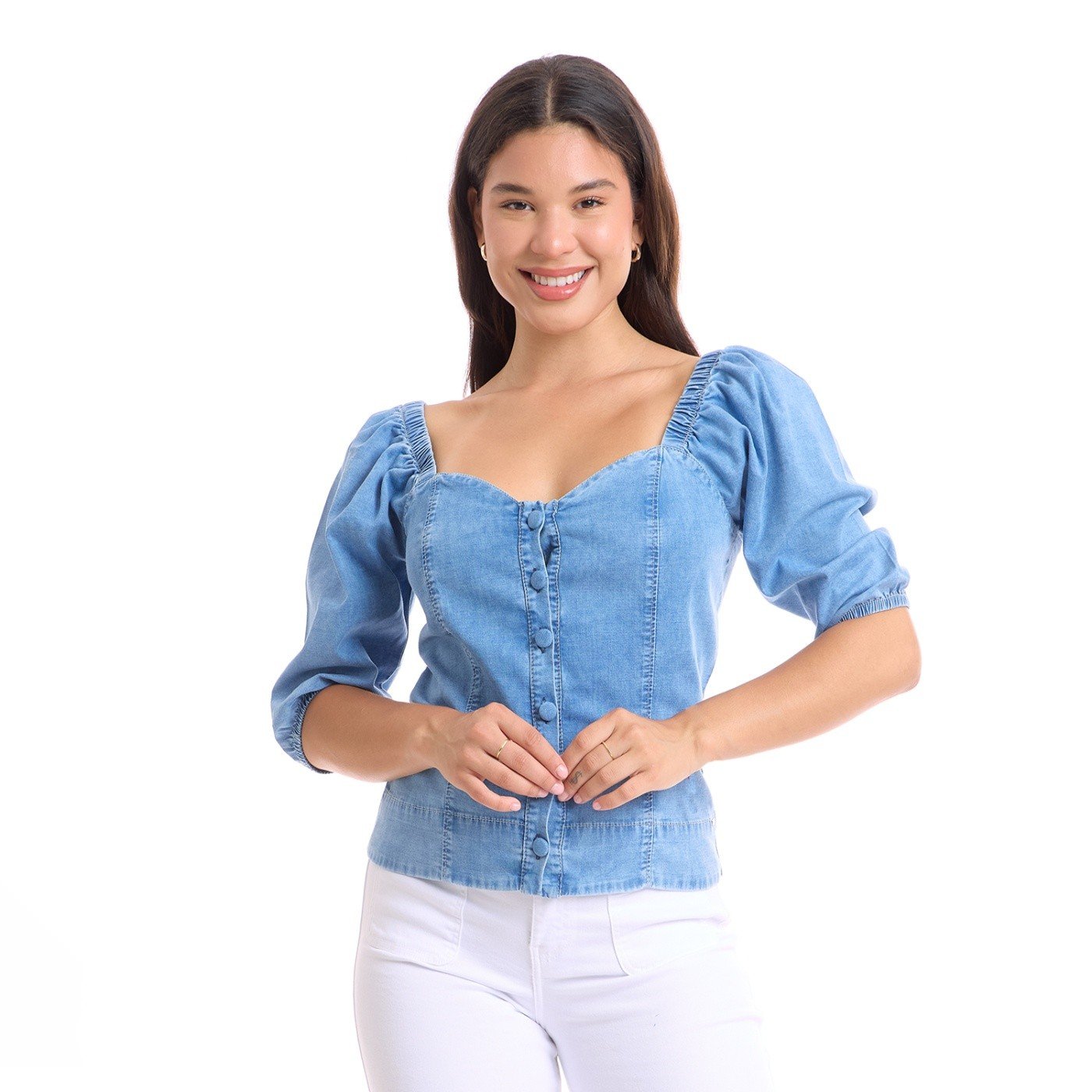 BLUSA MUJER METAL JEANS SEPHORA - 2