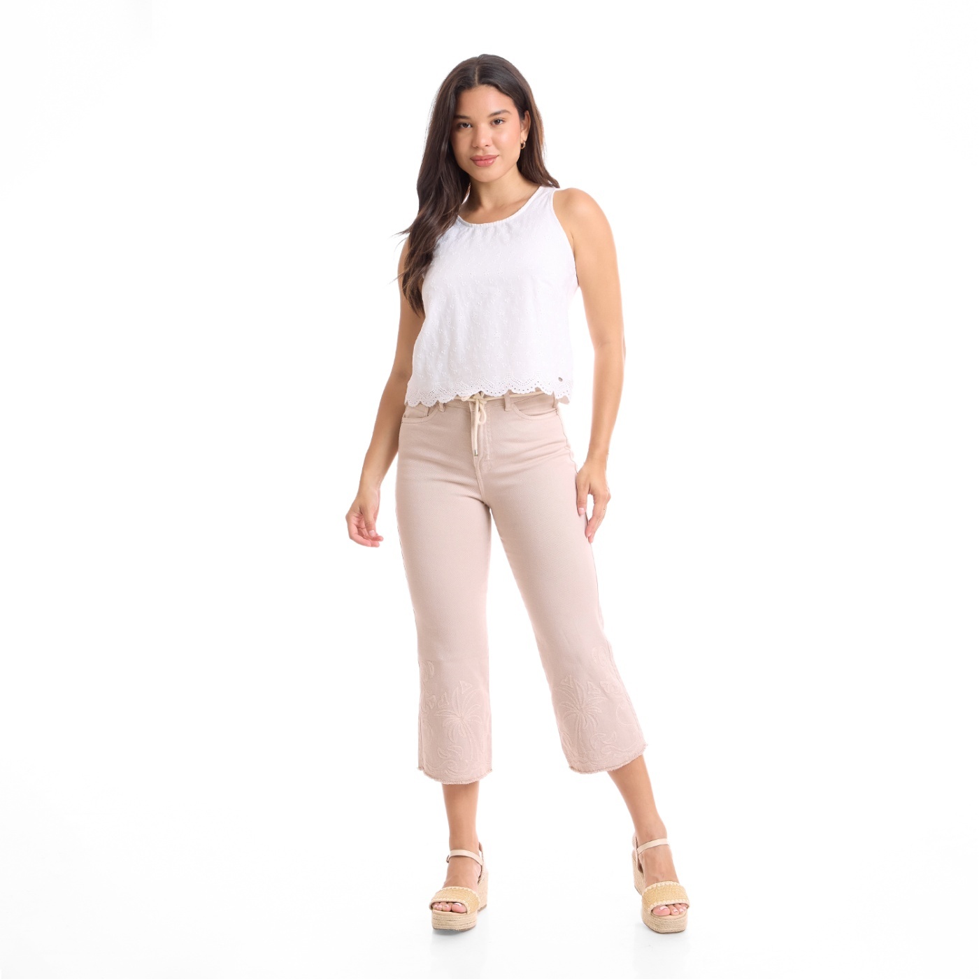 PANTALÓN FLARE MUJER METAL JEANS CROPPED FANNY - 3