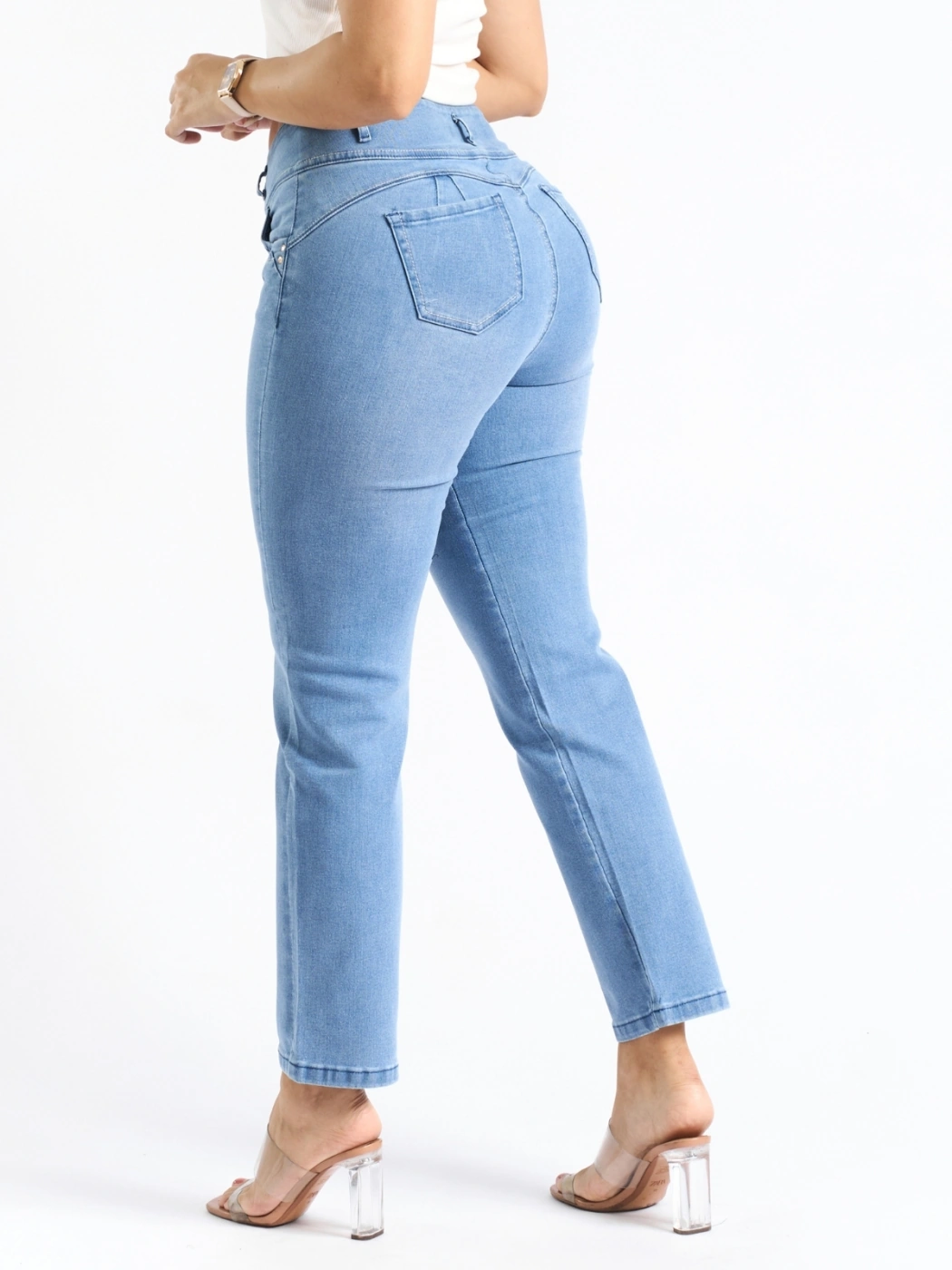 JEANS ALGODÓN RECTO MUJER PARADA 111 SHADY - 2