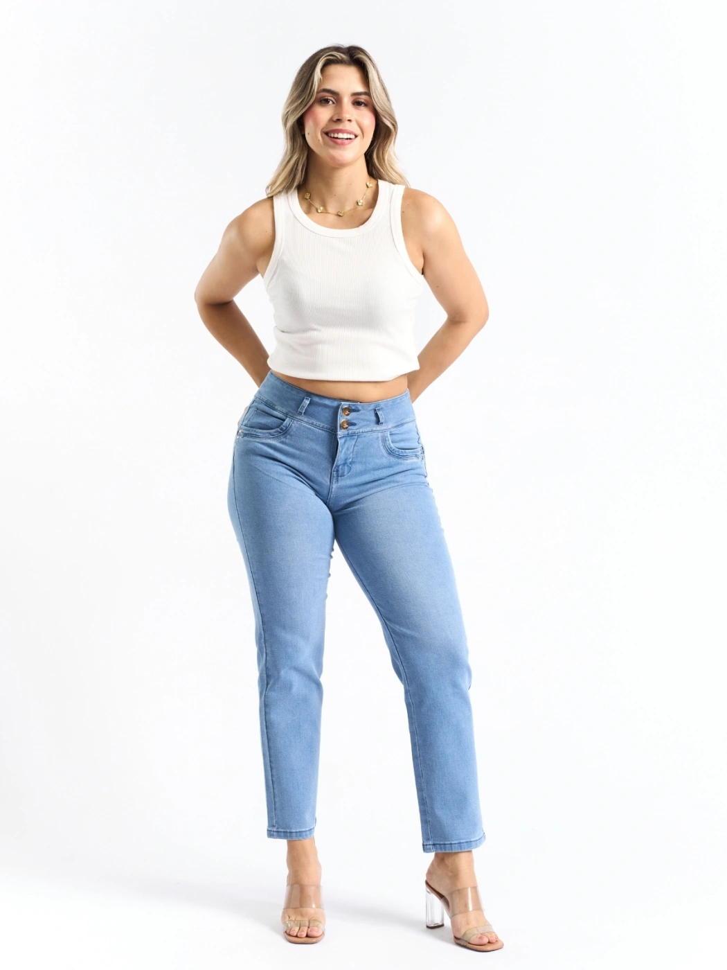 JEANS ALGODÓN RECTO MUJER PARADA 111 SHADY - 5
