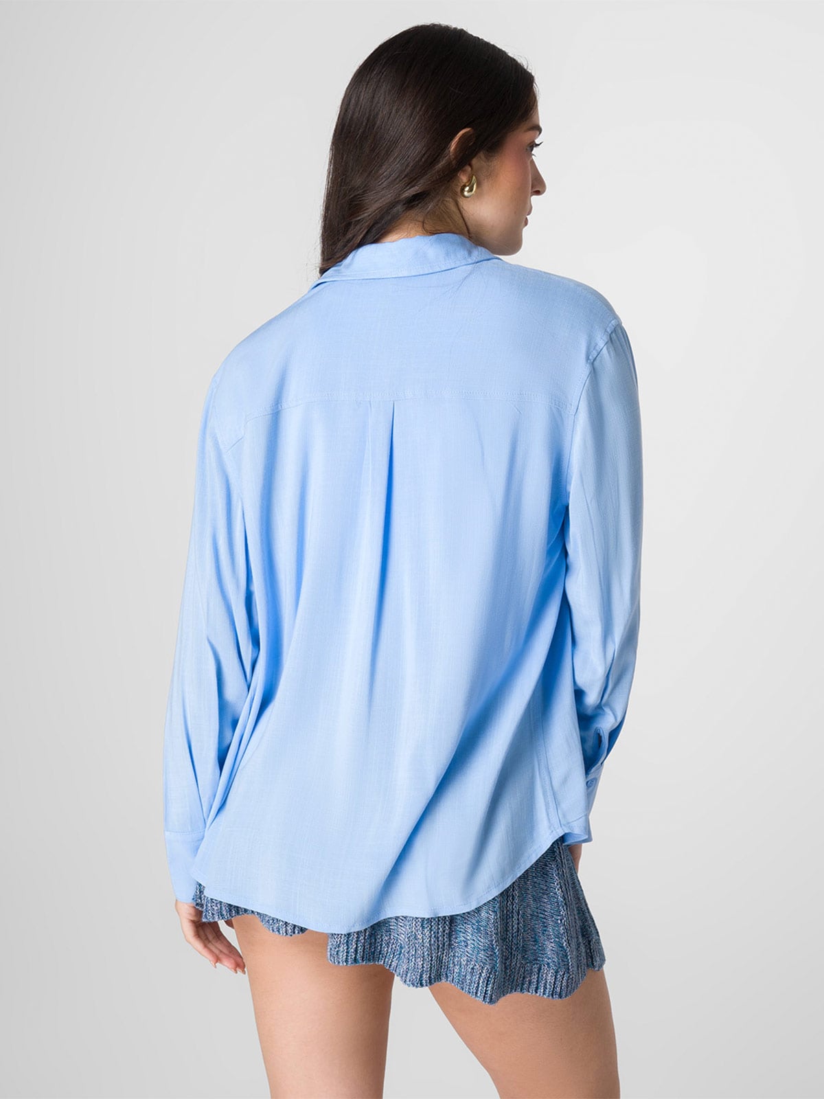 BLUSA MANGA LARGA MUJER SQUEEZE LORAMI OVERSIZE - 3