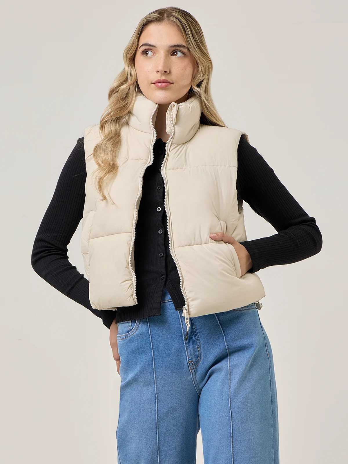 CASACA MUJER INDEX CORTA PUFFER - 1