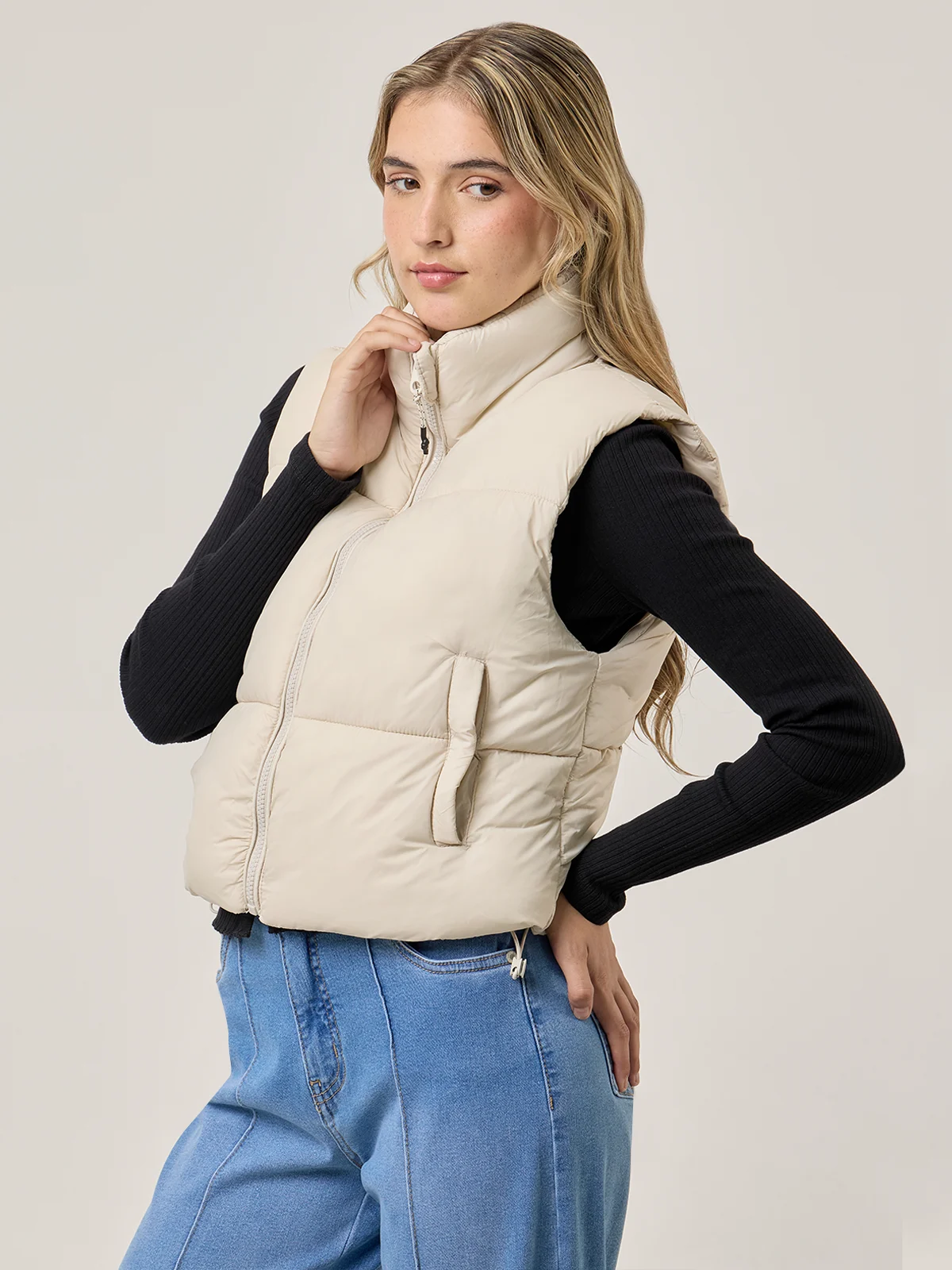 CASACA MUJER INDEX CORTA PUFFER - 3