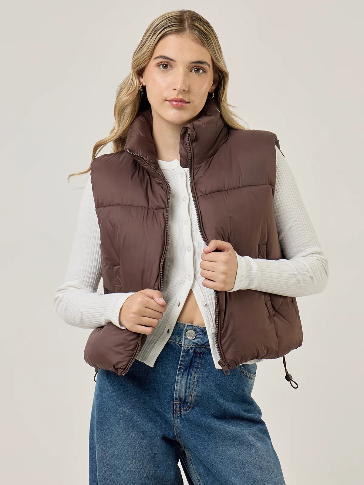 CASACA MUJER INDEX CORTA PUFFER - 1