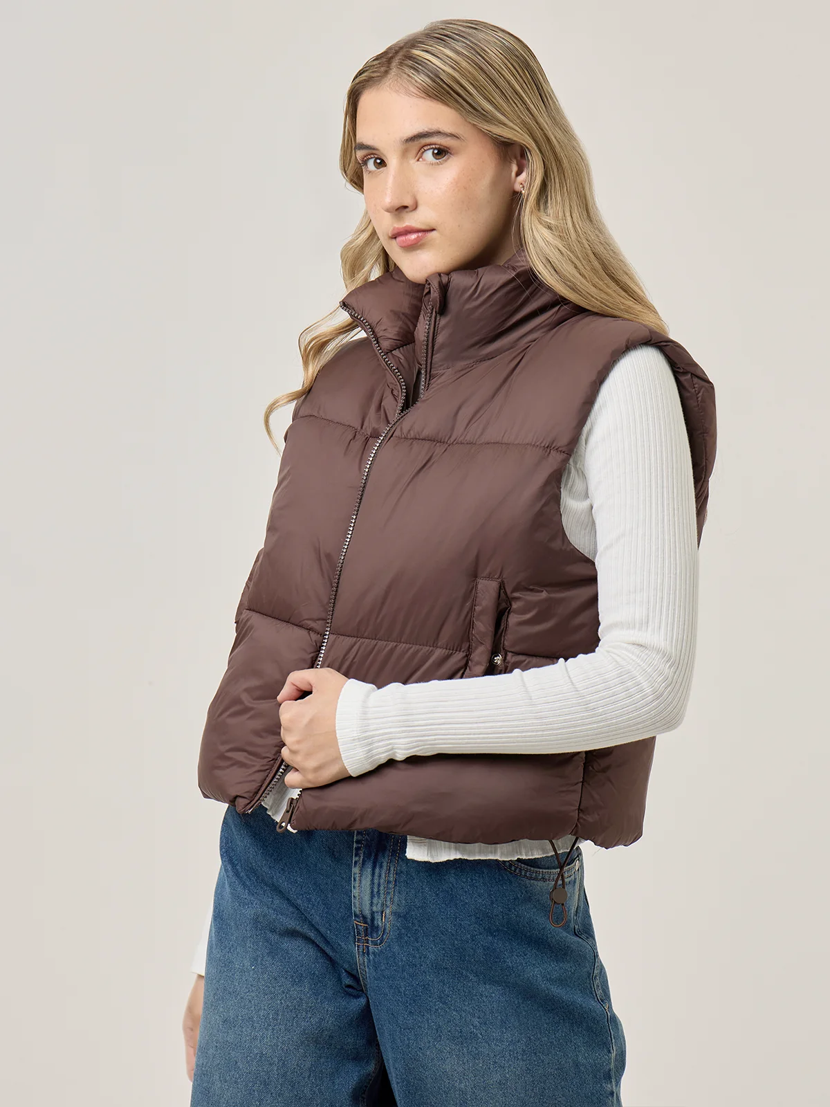 CASACA MUJER INDEX CORTA PUFFER - 3