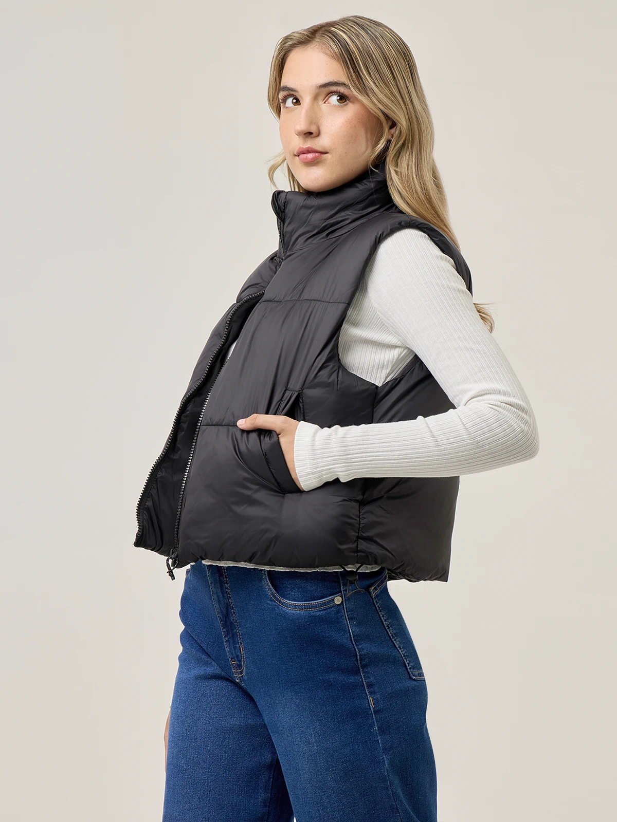 CASACA MUJER INDEX CORTA PUFFER - 3