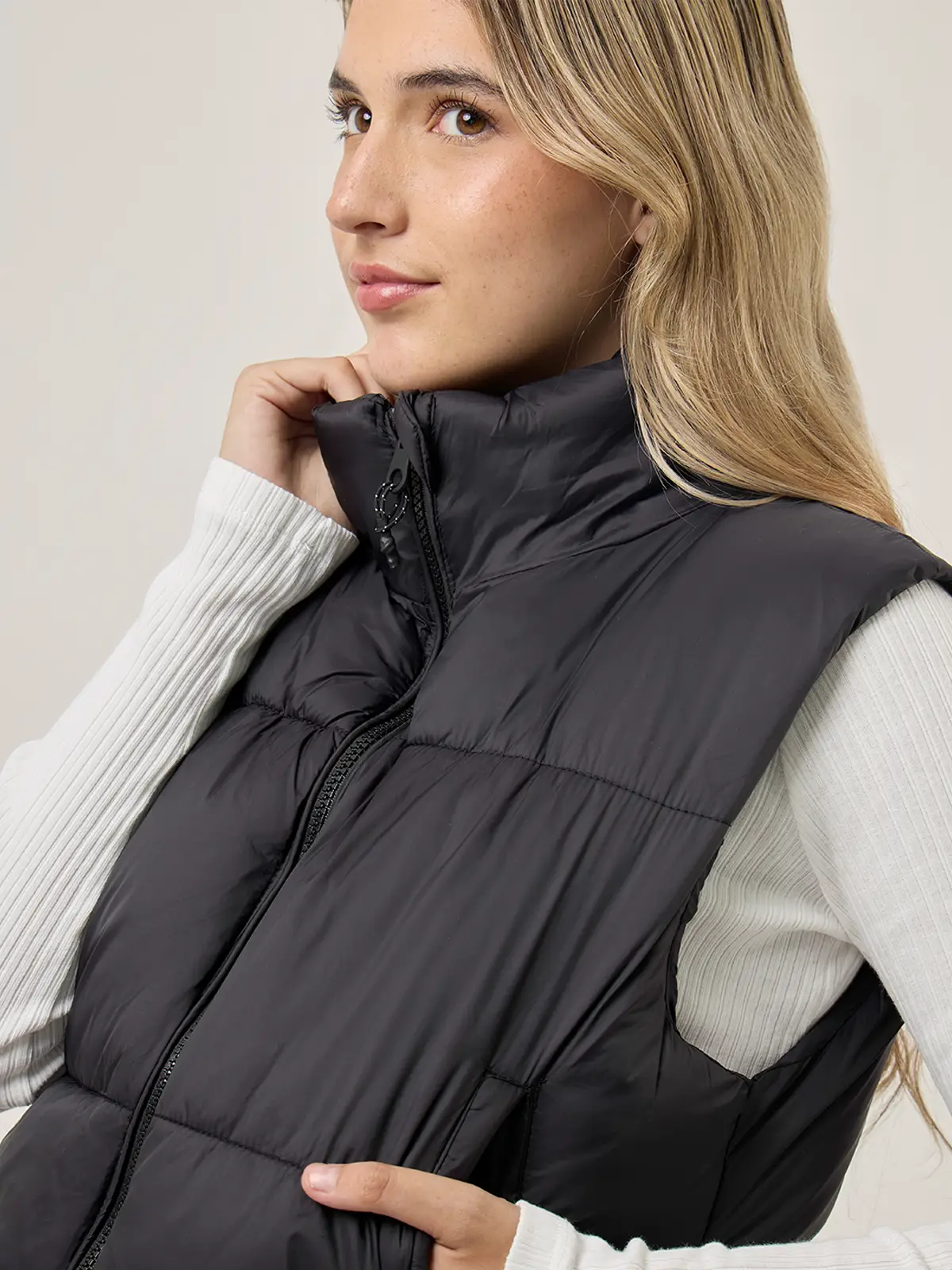 CASACA MUJER INDEX CORTA PUFFER - 4