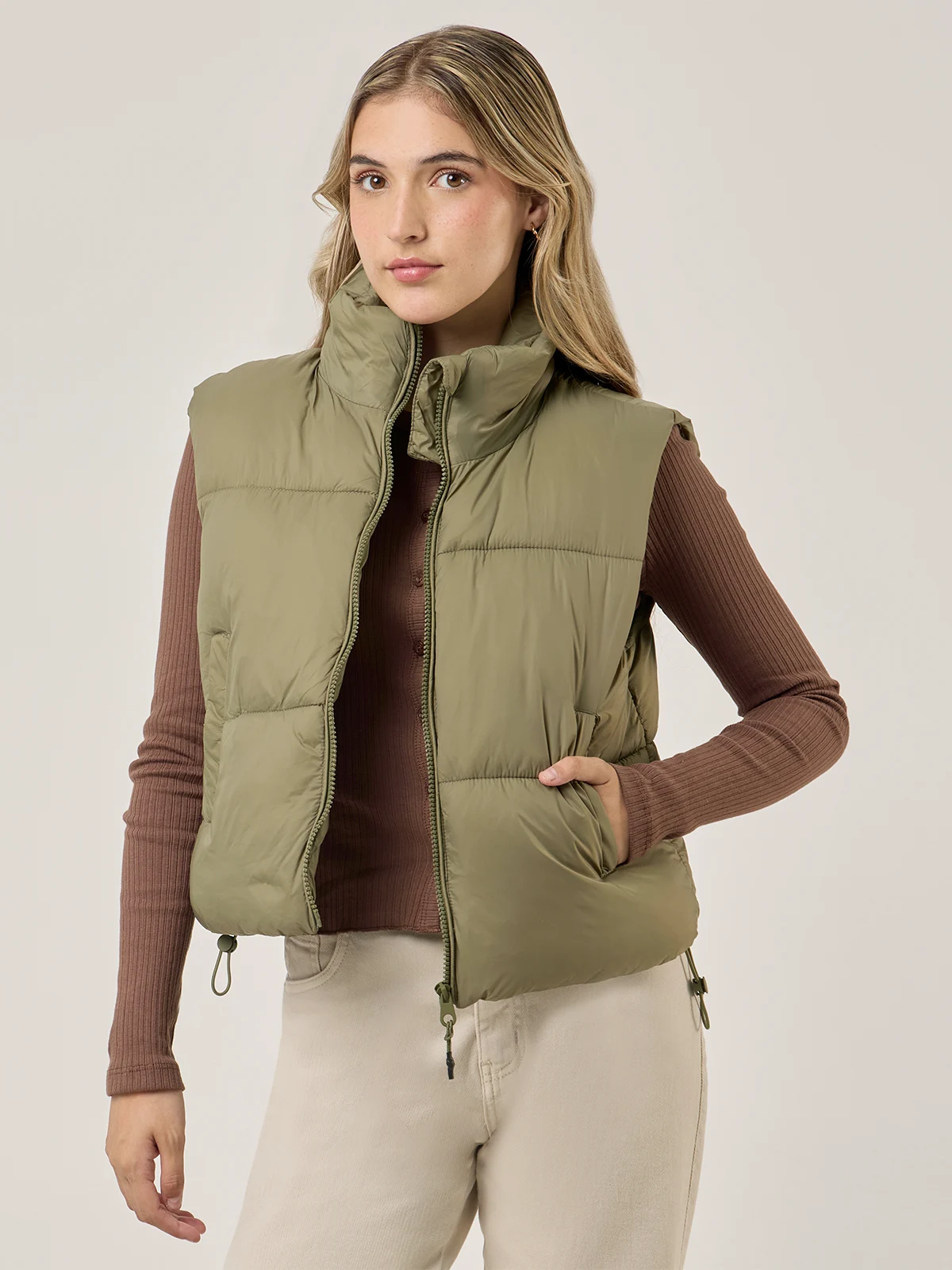 CASACA MUJER INDEX CORTA PUFFER - 1