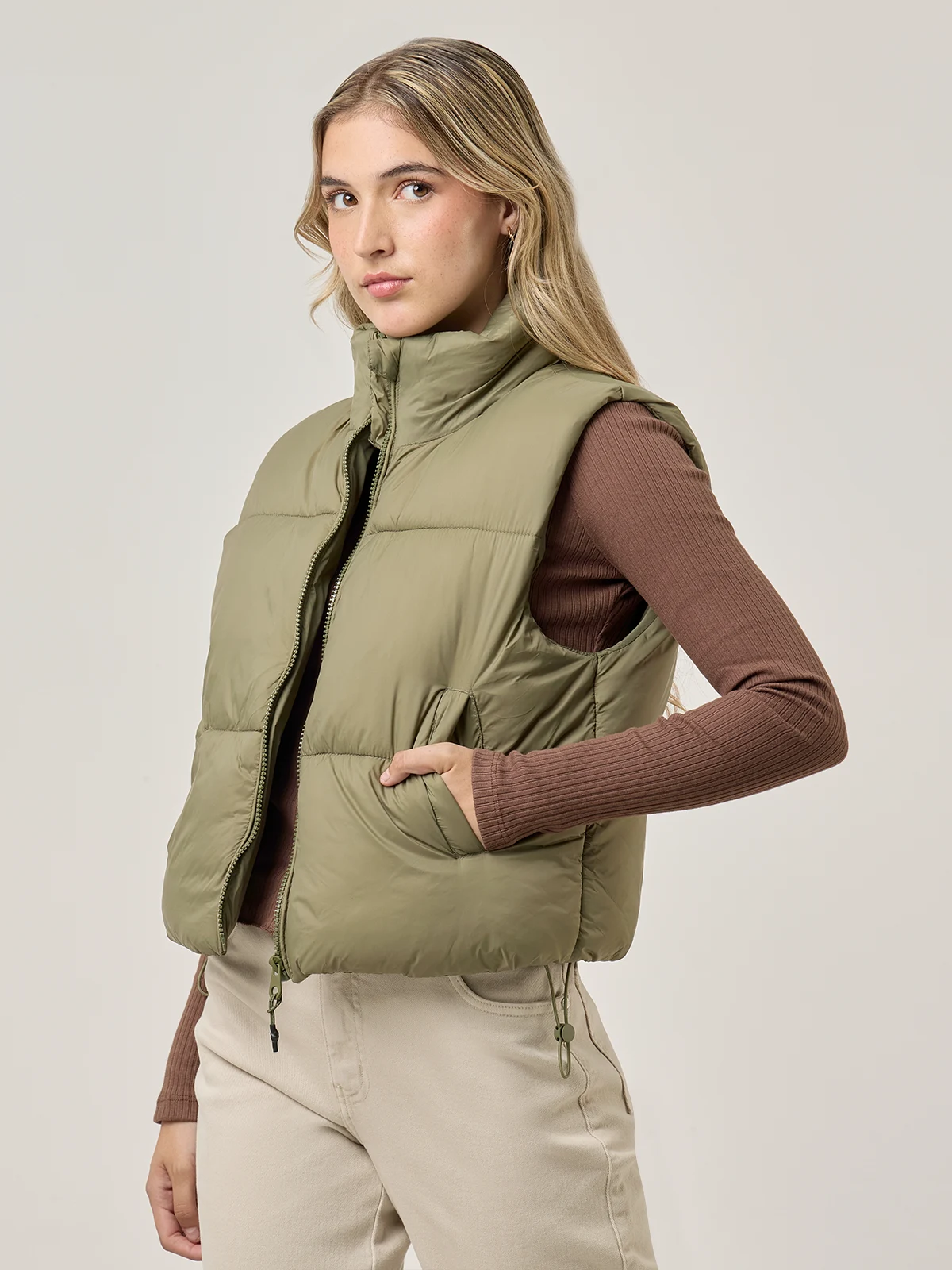CASACA MUJER INDEX CORTA PUFFER - 3