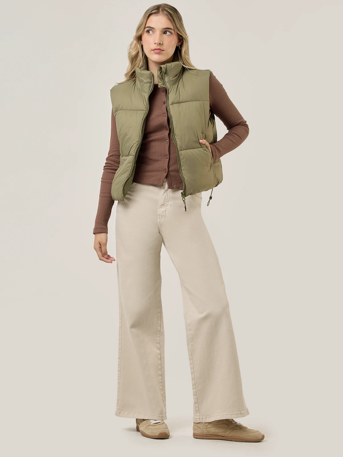 CASACA MUJER INDEX CORTA PUFFER - 5