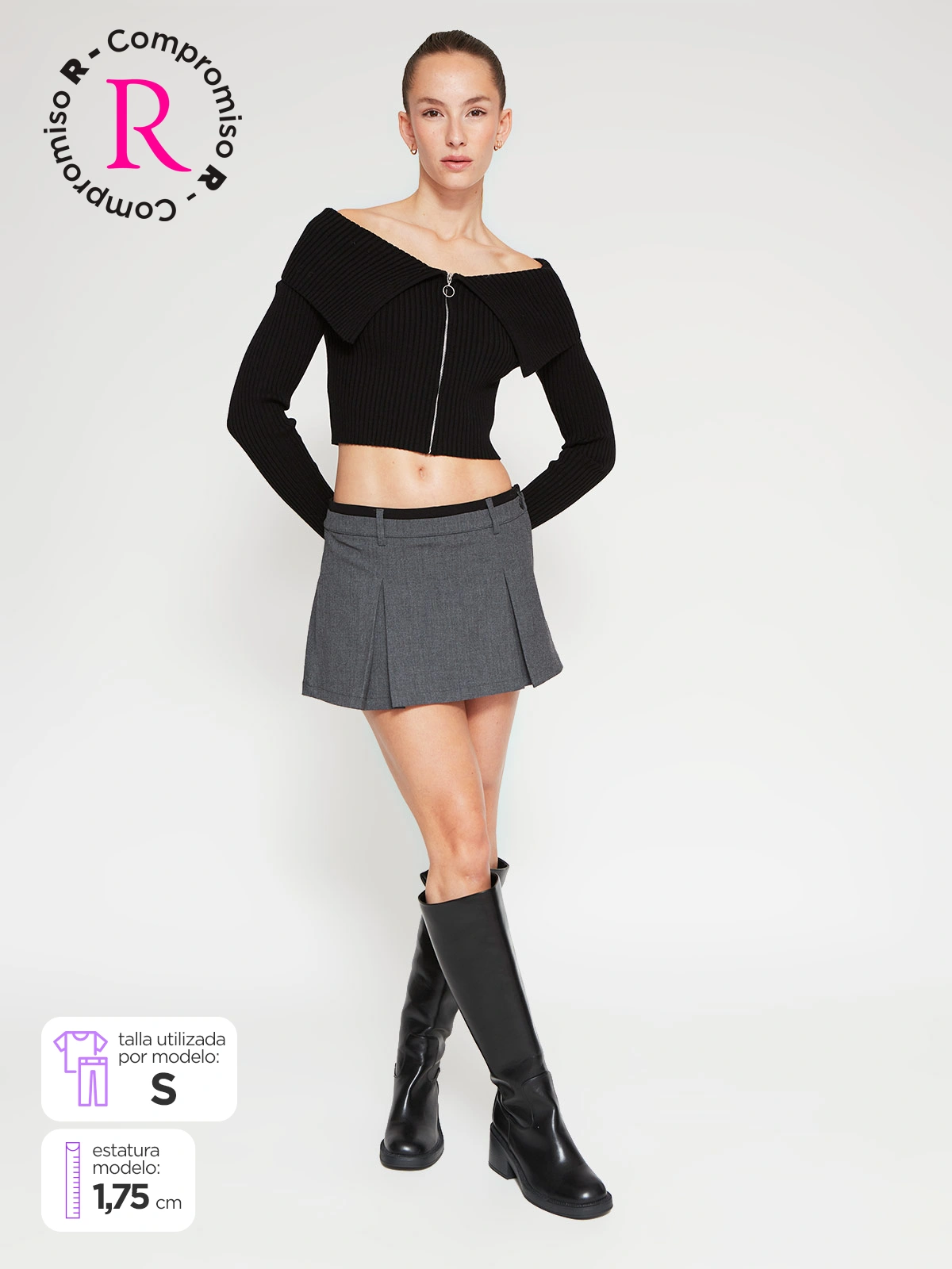 FALDA CORTA MUJER INDEX SCHOOL - 1
