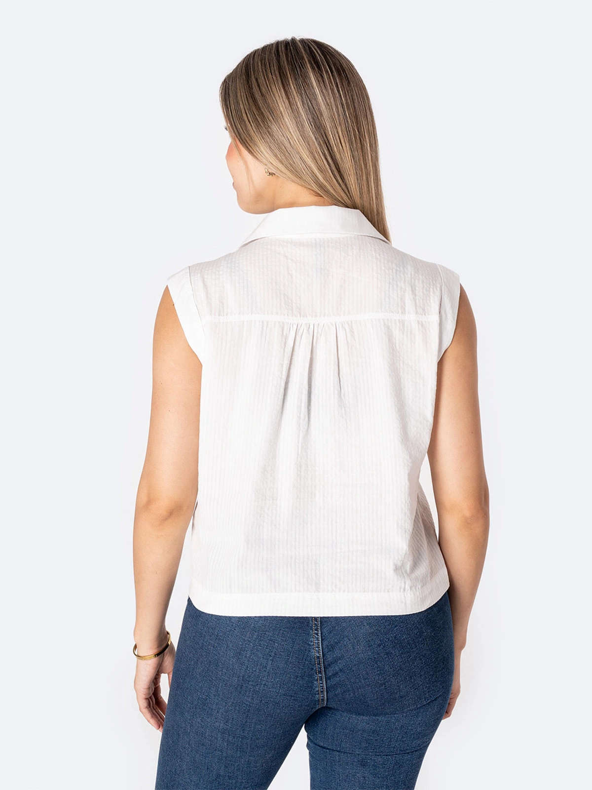 BLUSA POPELINA MUJER PIONER MILENNAH - 3