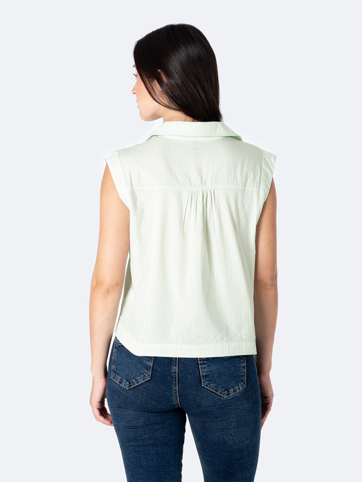 BLUSA POPELINA MUJER PIONER MILENNAH - 3