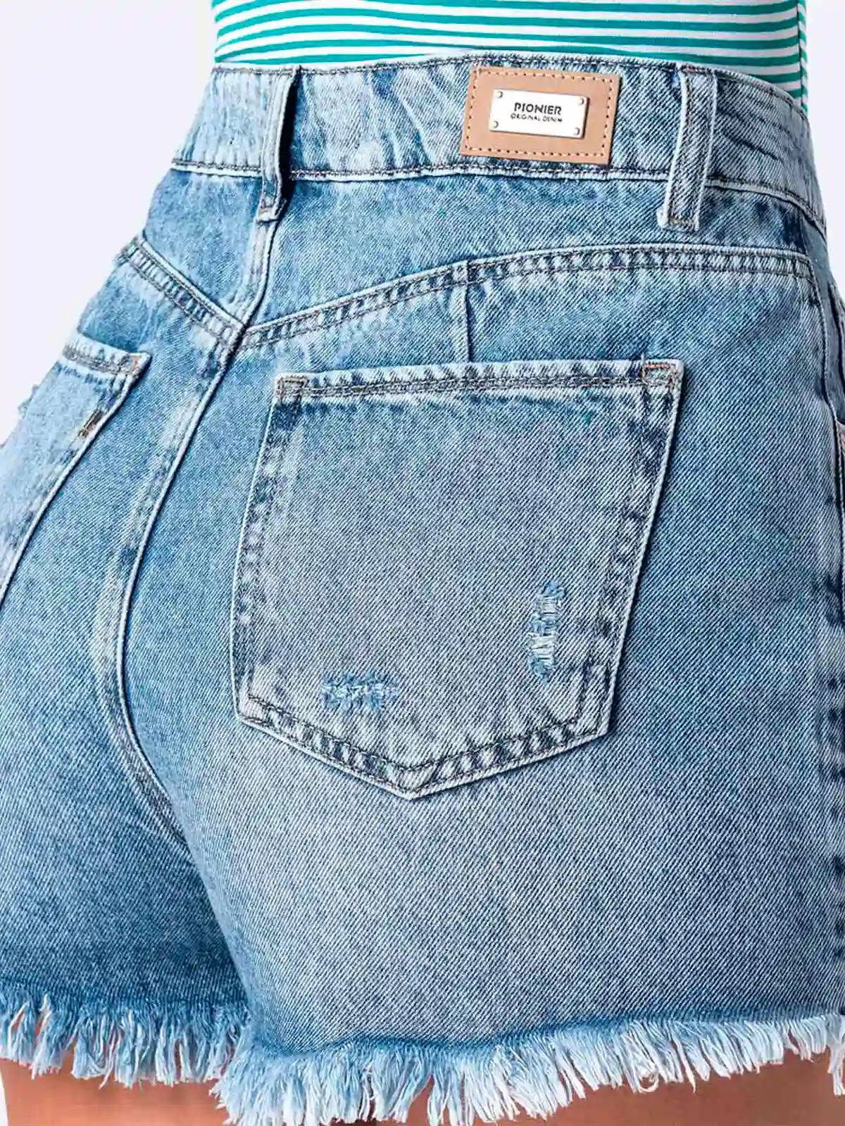 SHORT DENIM MUJER PIONER JESENIA - 5