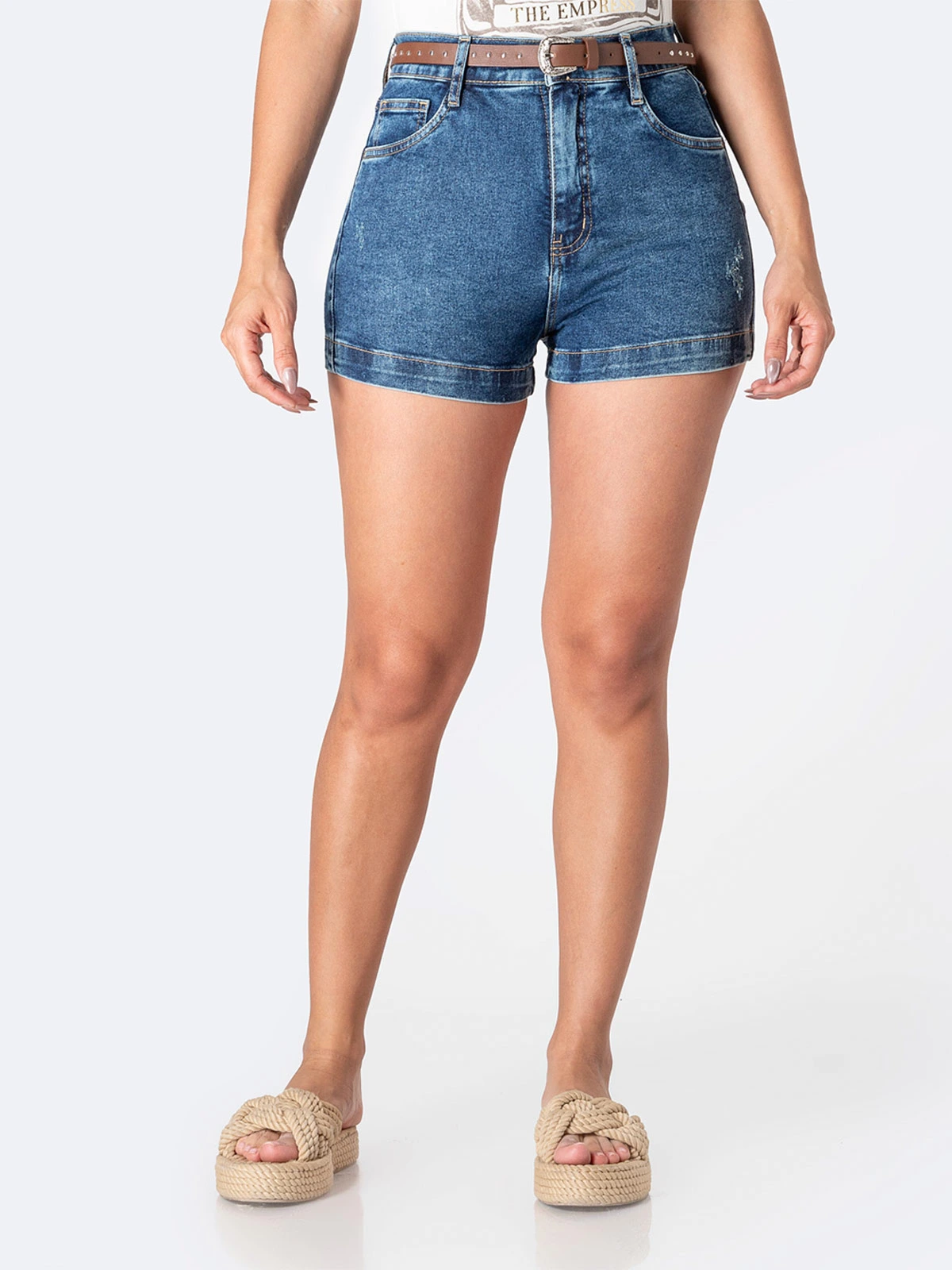 SHORT DENIM MUJER PIONER THAYLE - 2