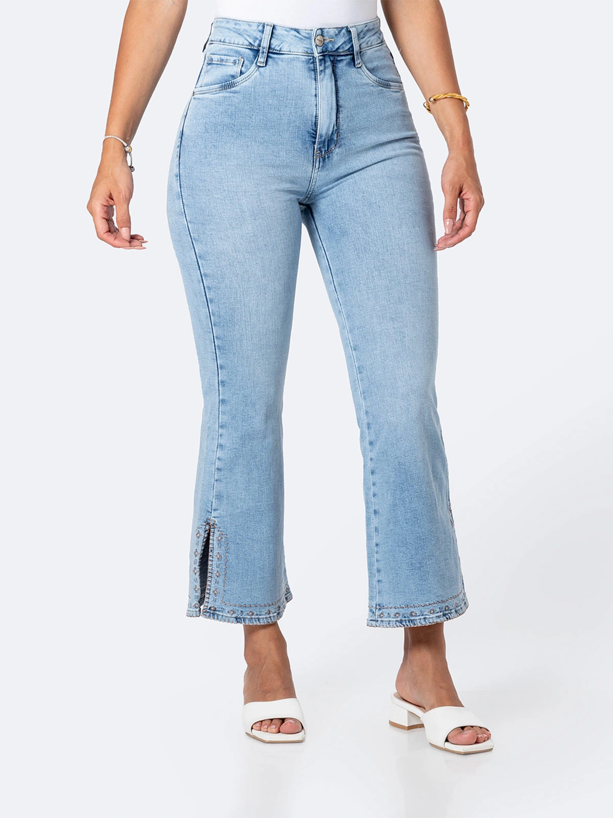 JEANS FLARE MUJER PIONER SIGNI - 2