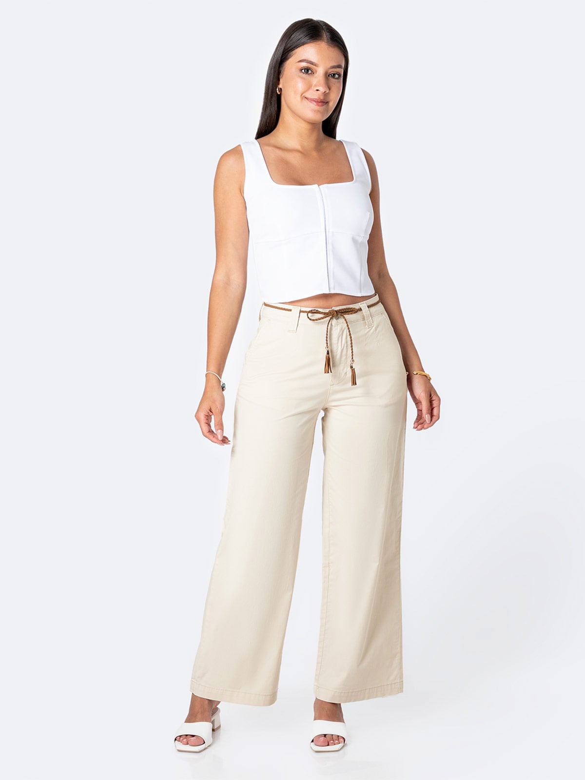 PANTALÓN WIDELEG MUJER PIONER ISMEH - 1