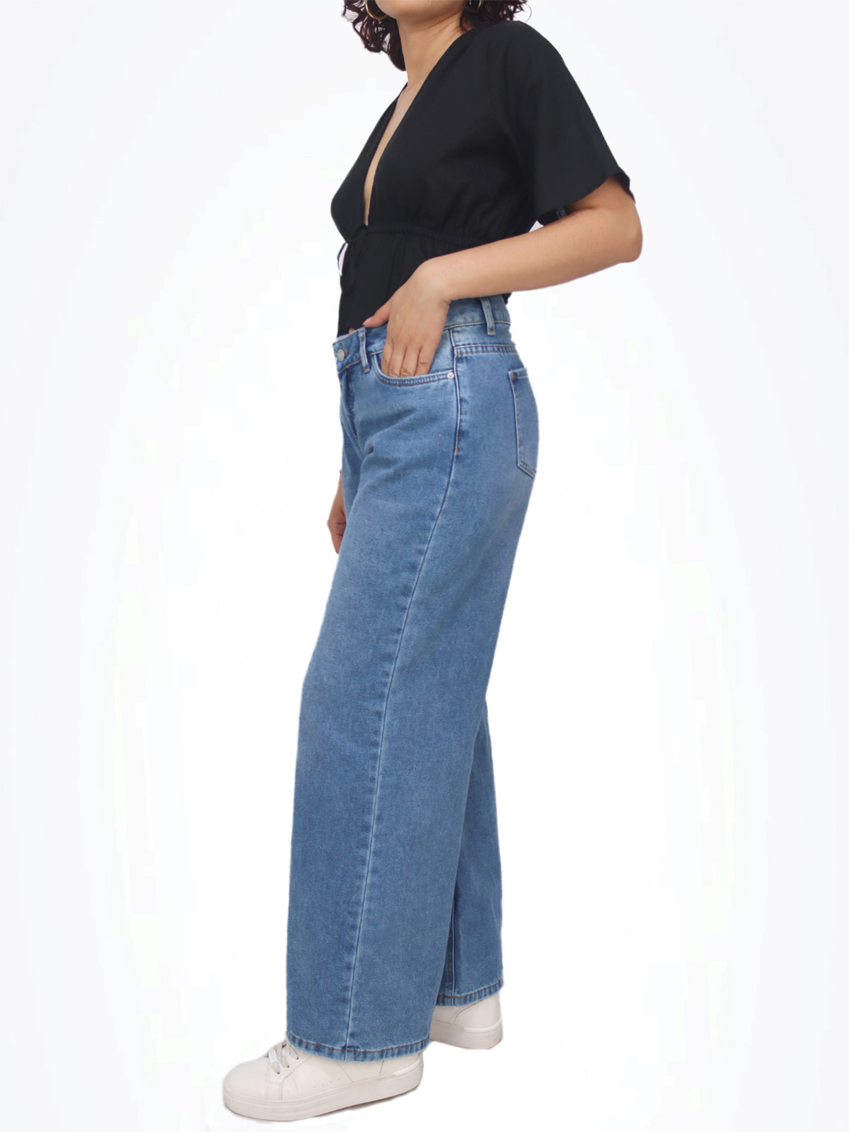 JEANS LOW RISE MUJER KAYRA POBLET PERFECT FIT - 2