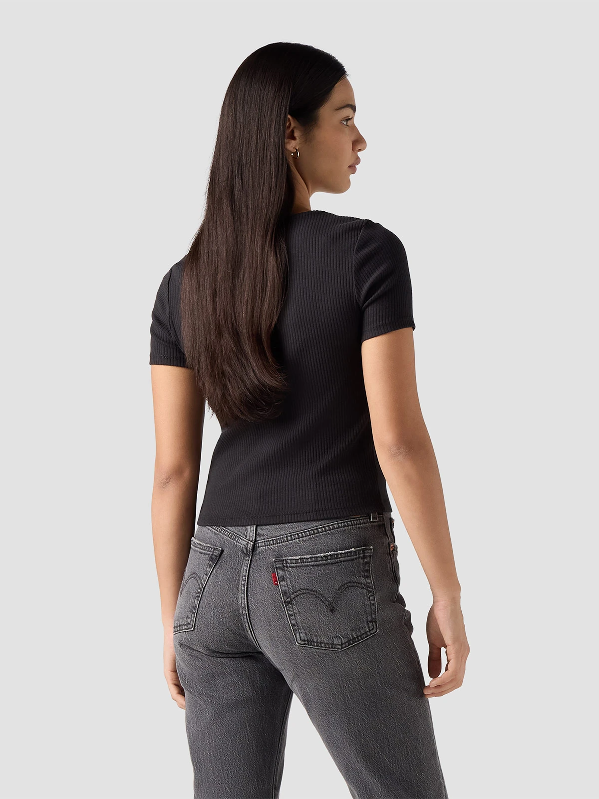 POLO MUJER LEVI'S MUSE TEE CAVIAR - 2