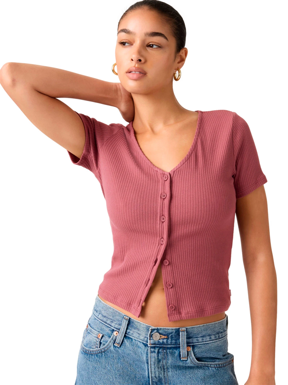 POLO MUJER LEVI'S MUSE TEE CRUSHED - 2