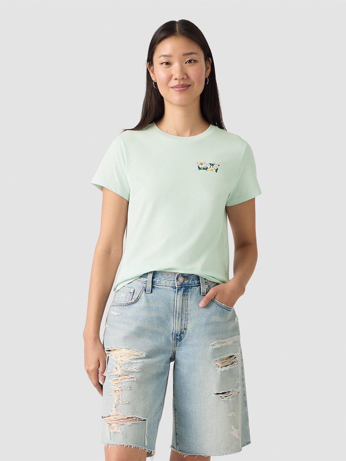 POLO MUJER LEVI'S THE PERFECT TEE - 1