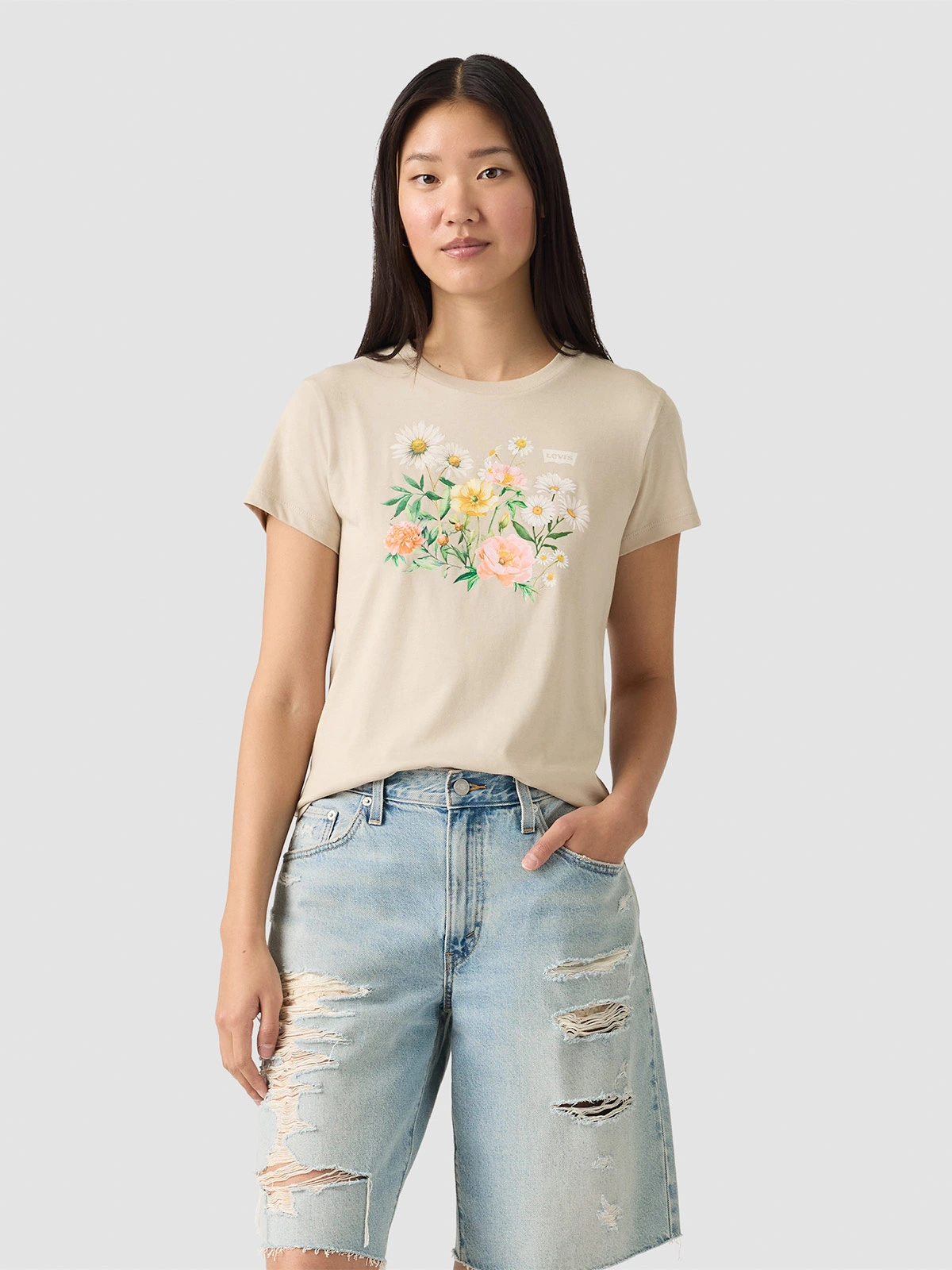 POLO MUJER LEVI'S THE PERFECT TEE - 1