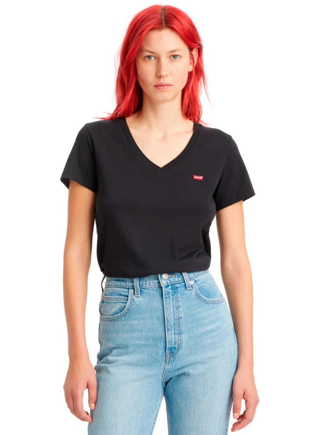 POLO MUJER LEVI'S PERFECT VNECK CAVIAR - 1