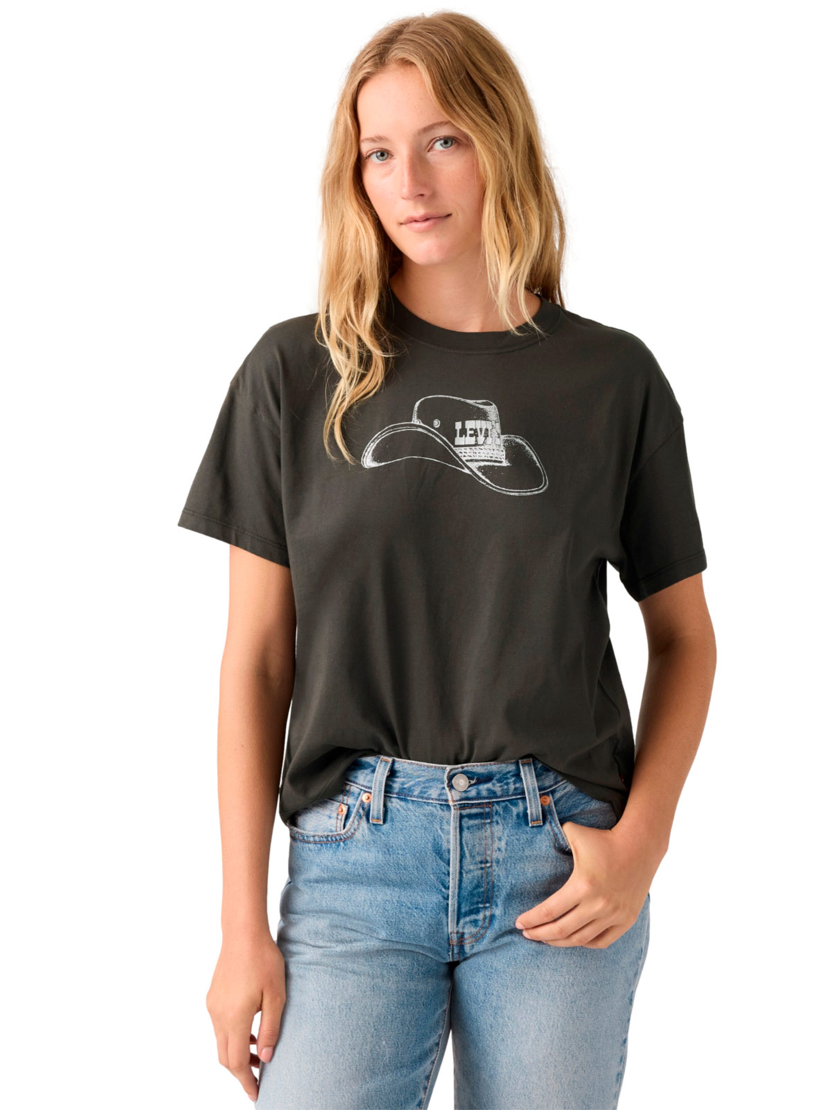 POLO MUJER LEVI'S ANYDAY TEE - 1