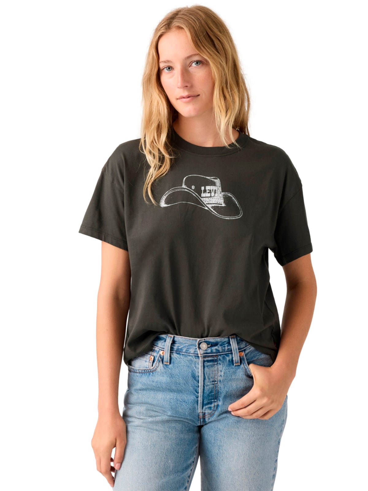 POLO MUJER LEVI'S ANYDAY TEE - 1