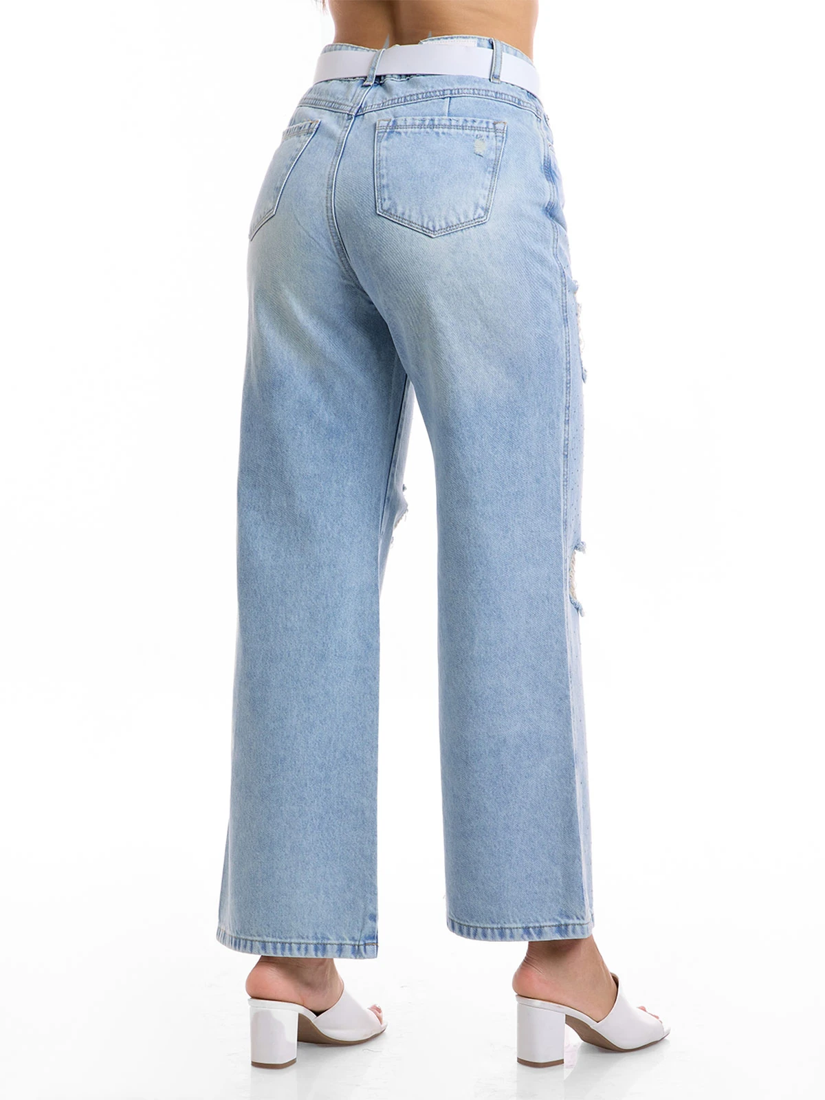 JEANS STRAIGHT MUJER METAL JEANS FLAVIA - 2