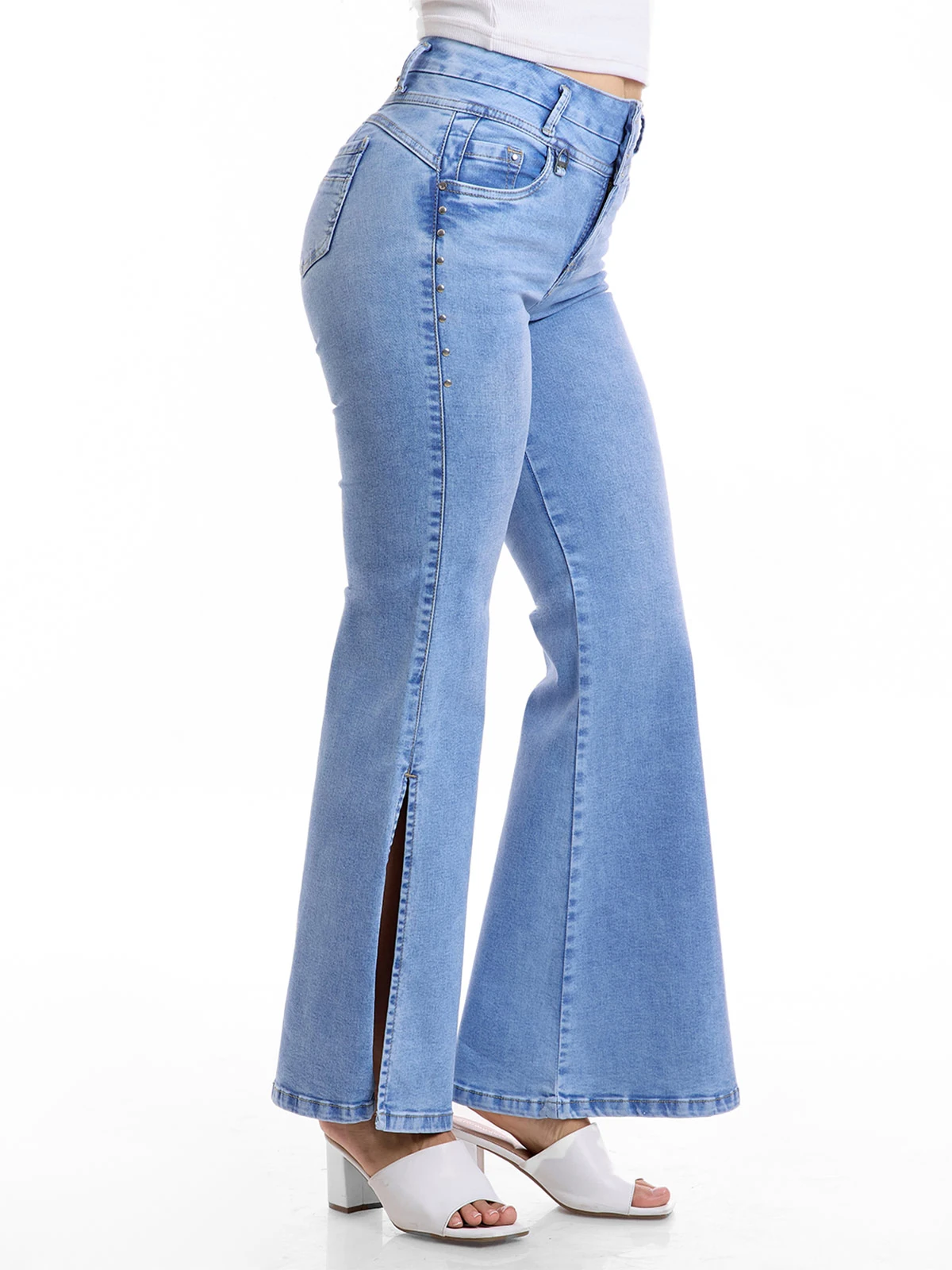 JEANS WIDE LEG MUJER METAL JEANS VIOLETA - 2