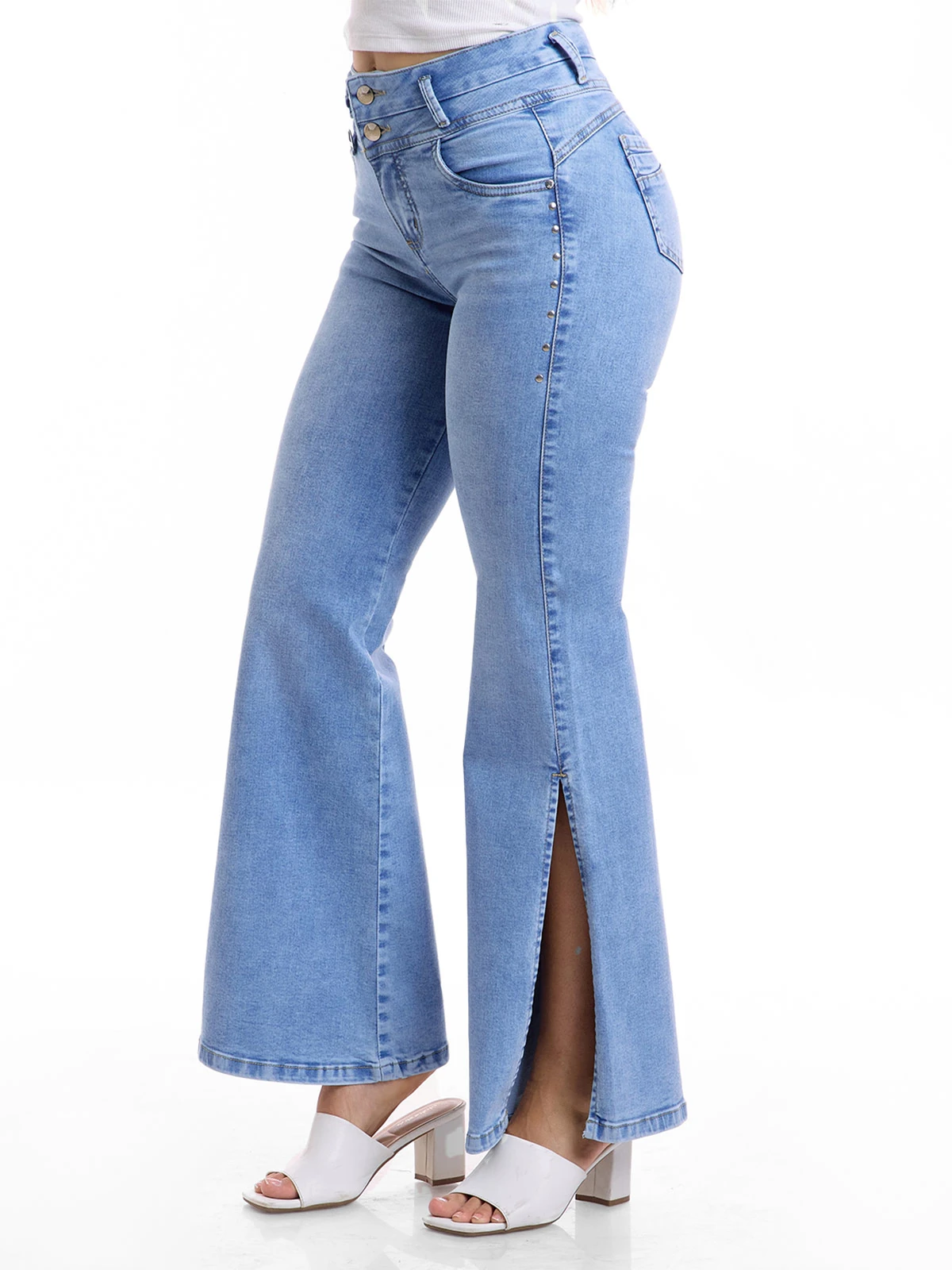 JEANS WIDE LEG MUJER METAL JEANS VIOLETA - 3