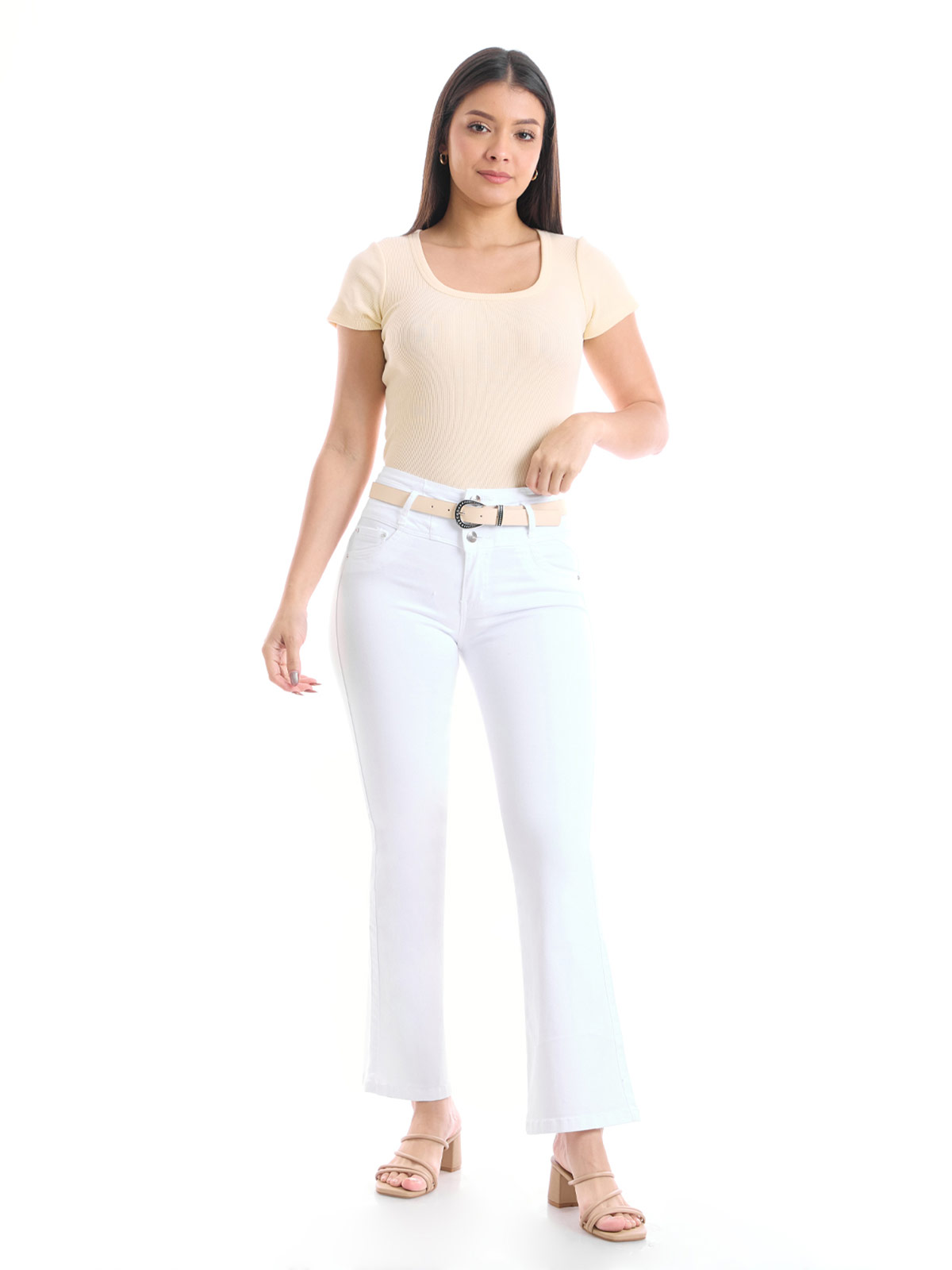 JEANS FLARE MUJER METAL JEANS HONDURAS - 5