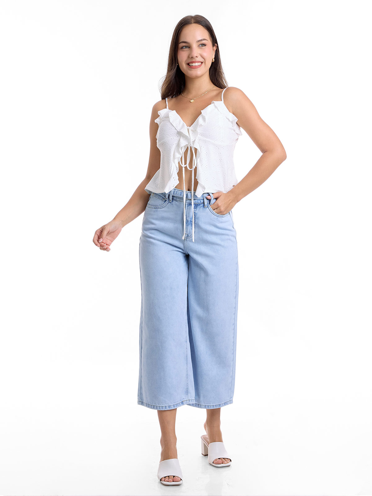 JEANS CULOTTE MUJER METAL JEANS NIKITA - 5