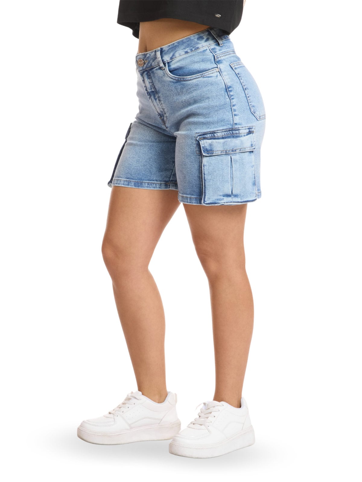 BERMUDA CARGO MUJER METAL JEANS AMATISTA - 3