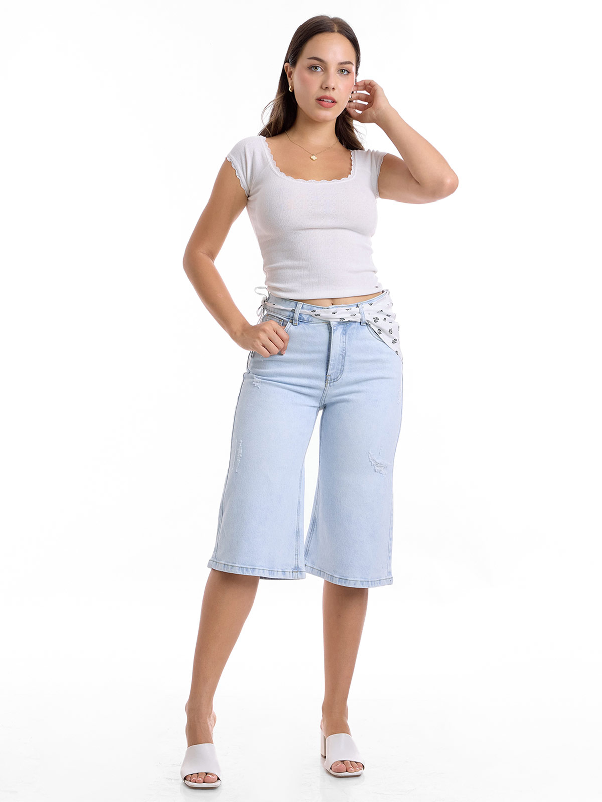 BERMUDA MUJER METAL JEANS RINA - 5