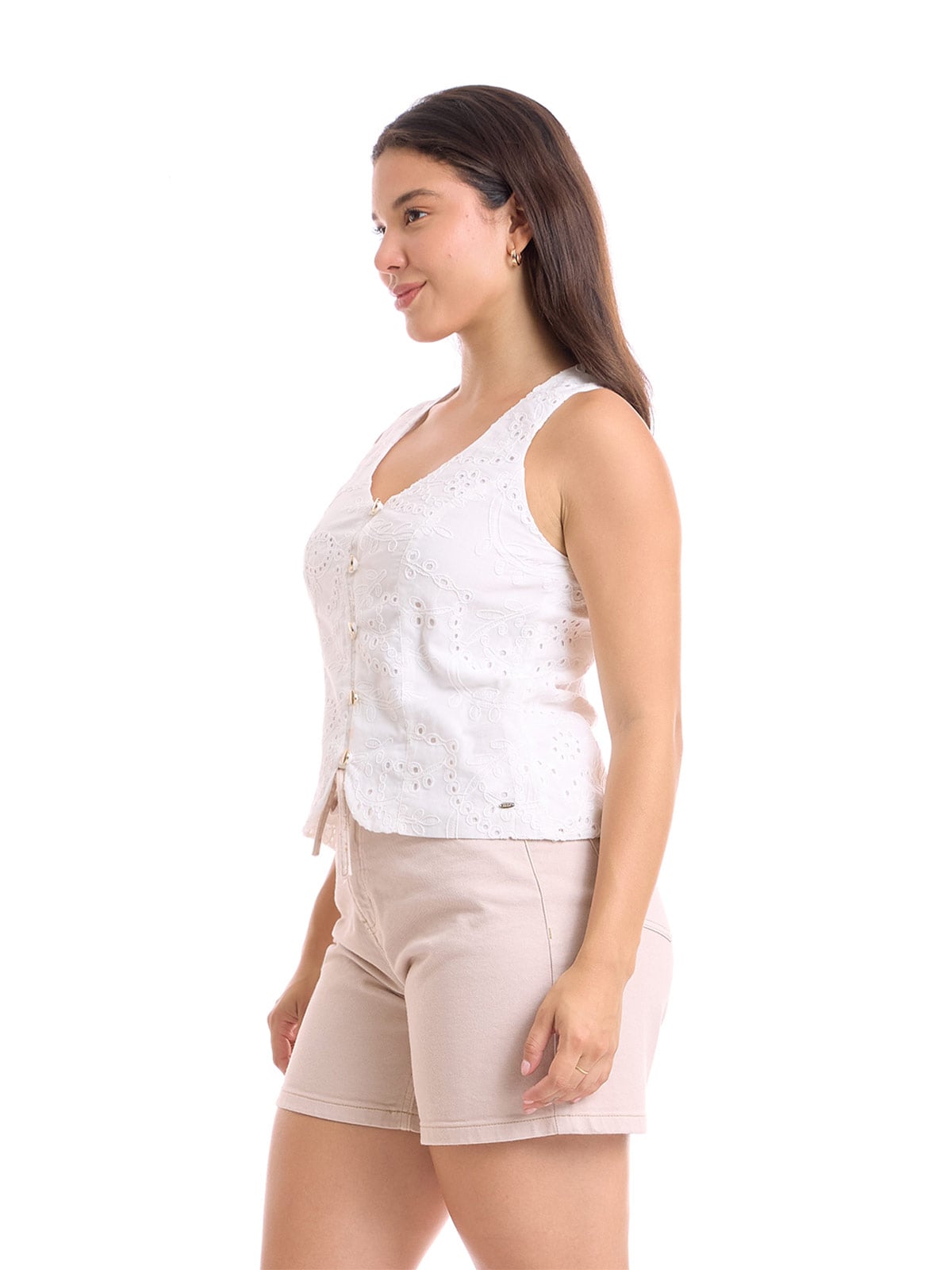 BLUSA MUJER METAL JEANS BRODERIE TIZIANA - 3