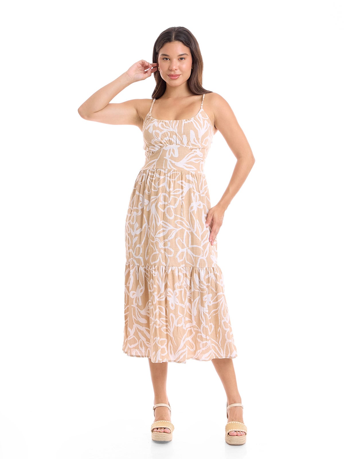 VESTIDO LARGO MUJER METAL JEANS IRINA - 1