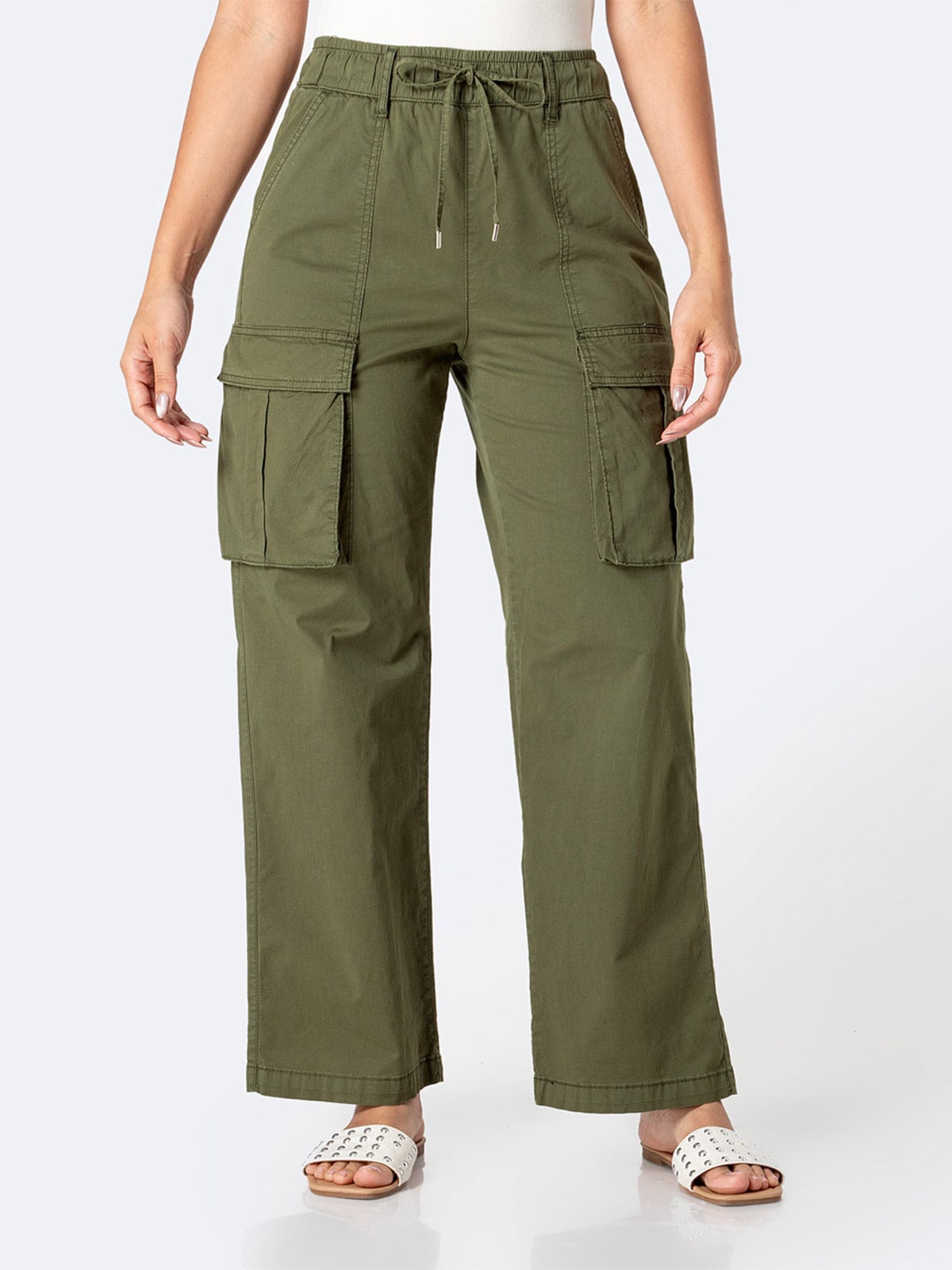 PANTALÓN JOGGER CARGO MUJER PIONER AMABELH - 2