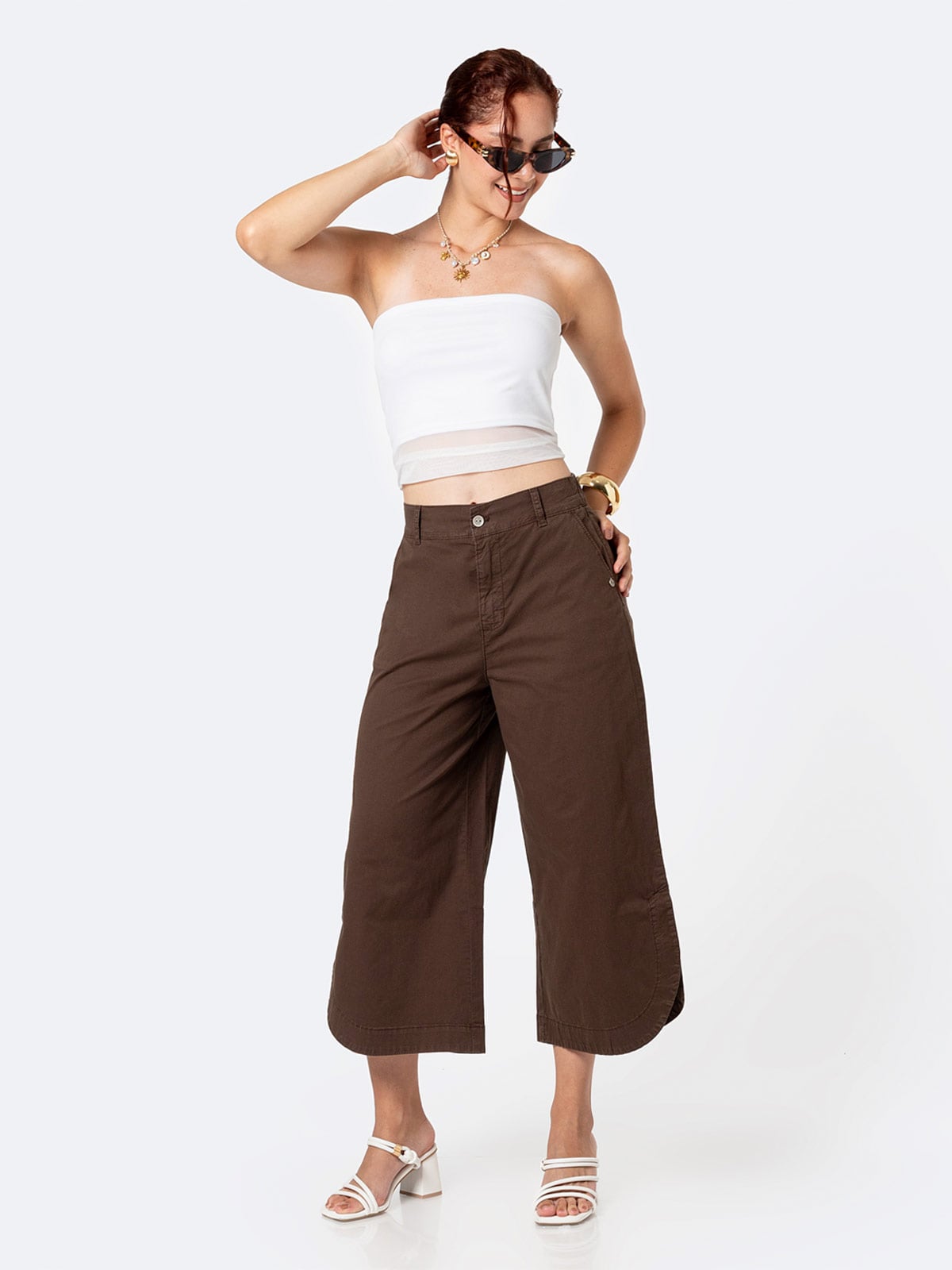 PANTALÓN CULOTTE MUJER PIONER KAMYL - 1
