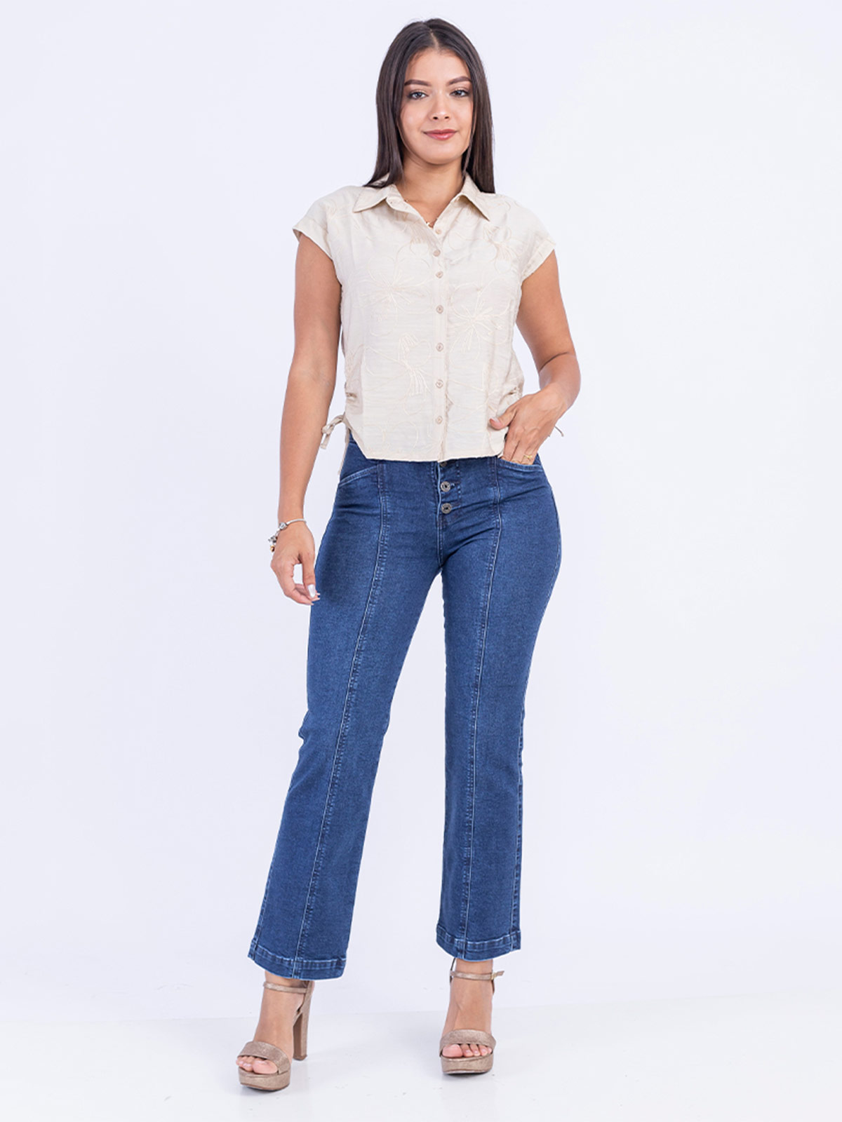 JEAN RECTO MUJER SODA BLUES RAMIR - 1
