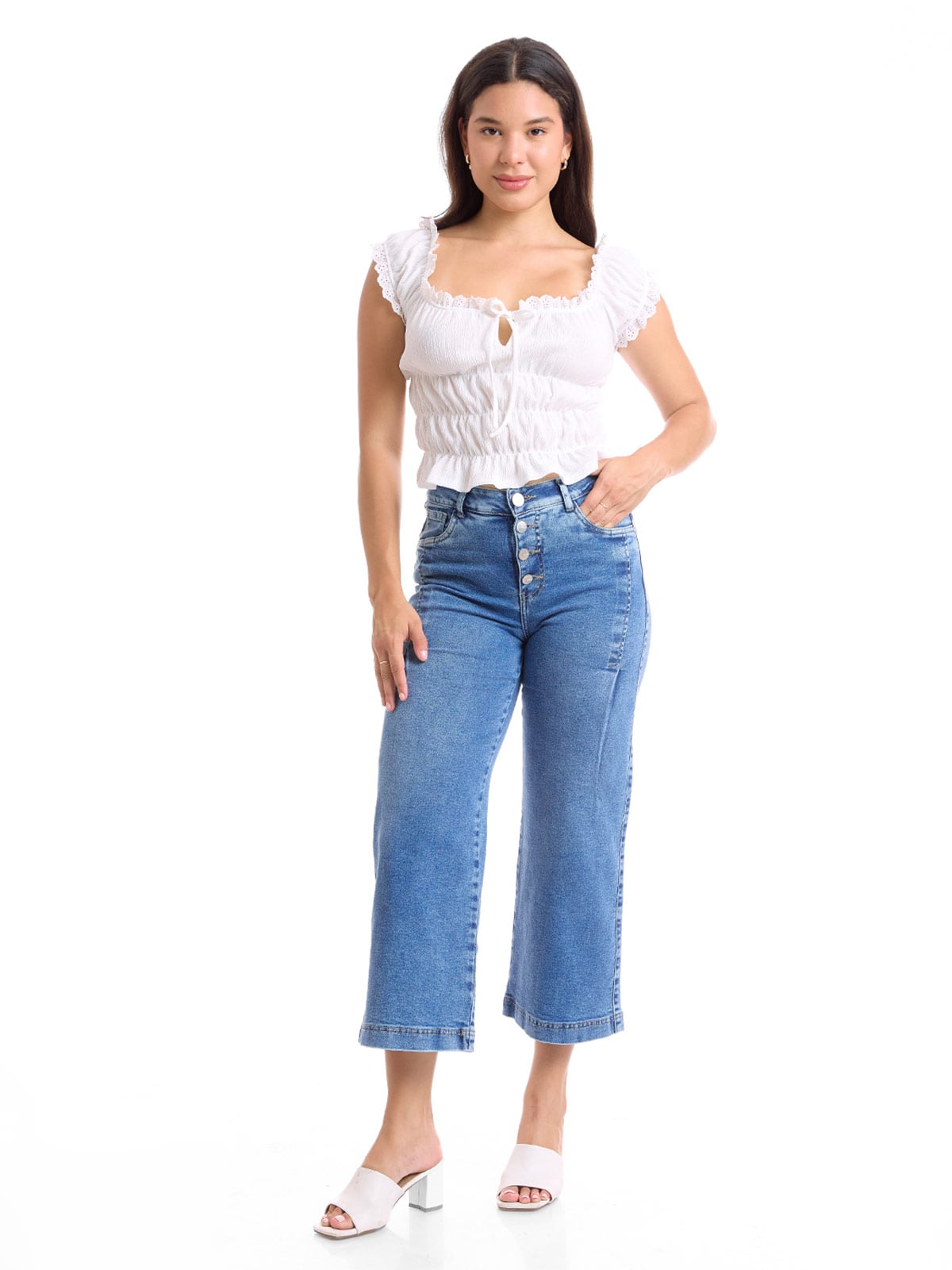 JEANS CULOTTE MUJER METAL JEANS PATRICIA - 5